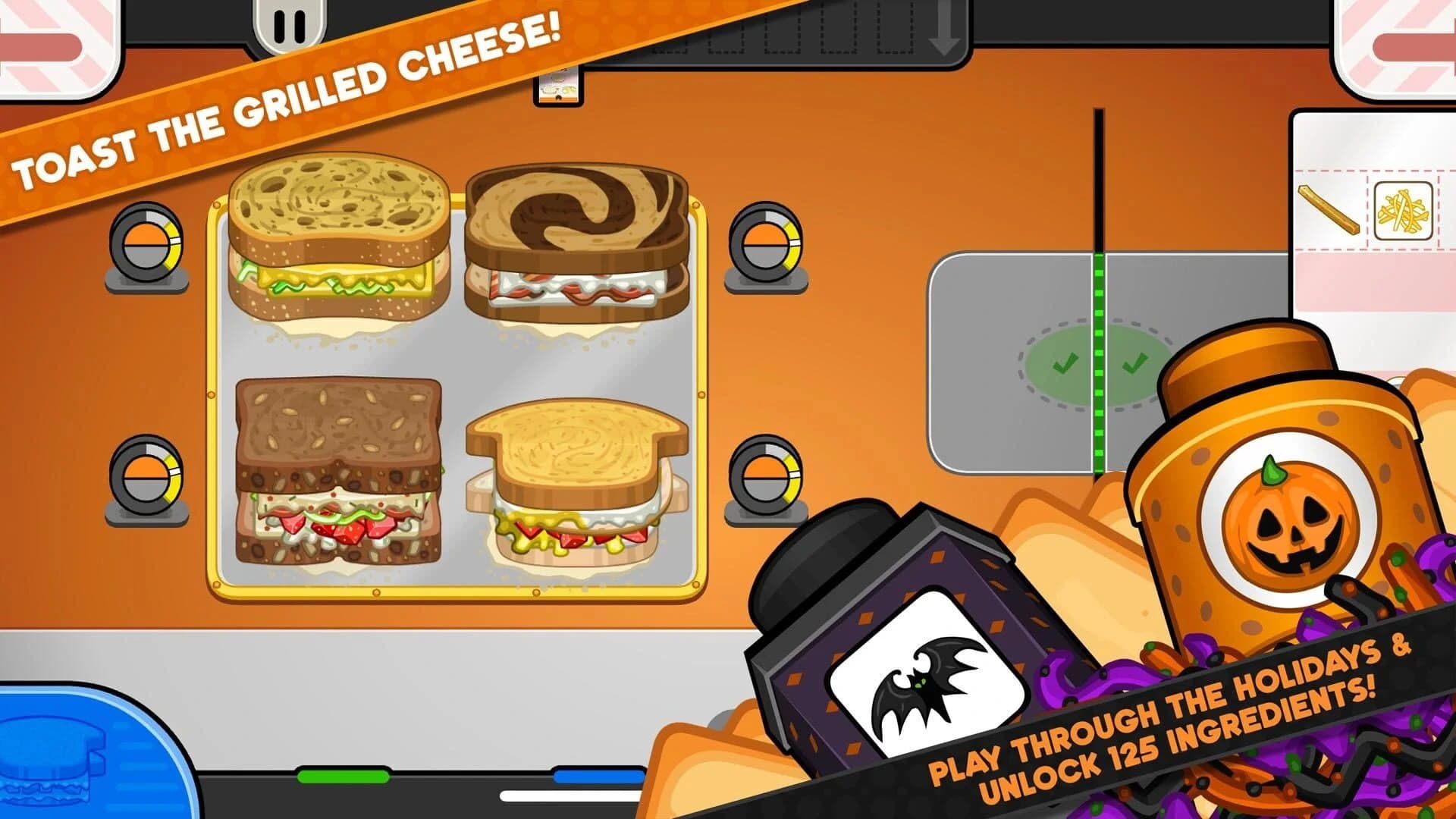 Papa's Cheeseria To Go! screenshot 3