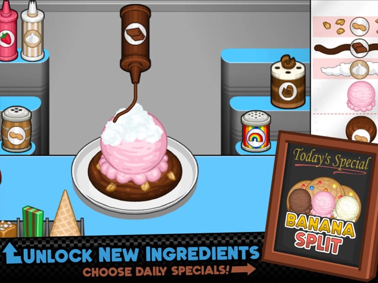 Papa's Scooperia HD screenshot 2