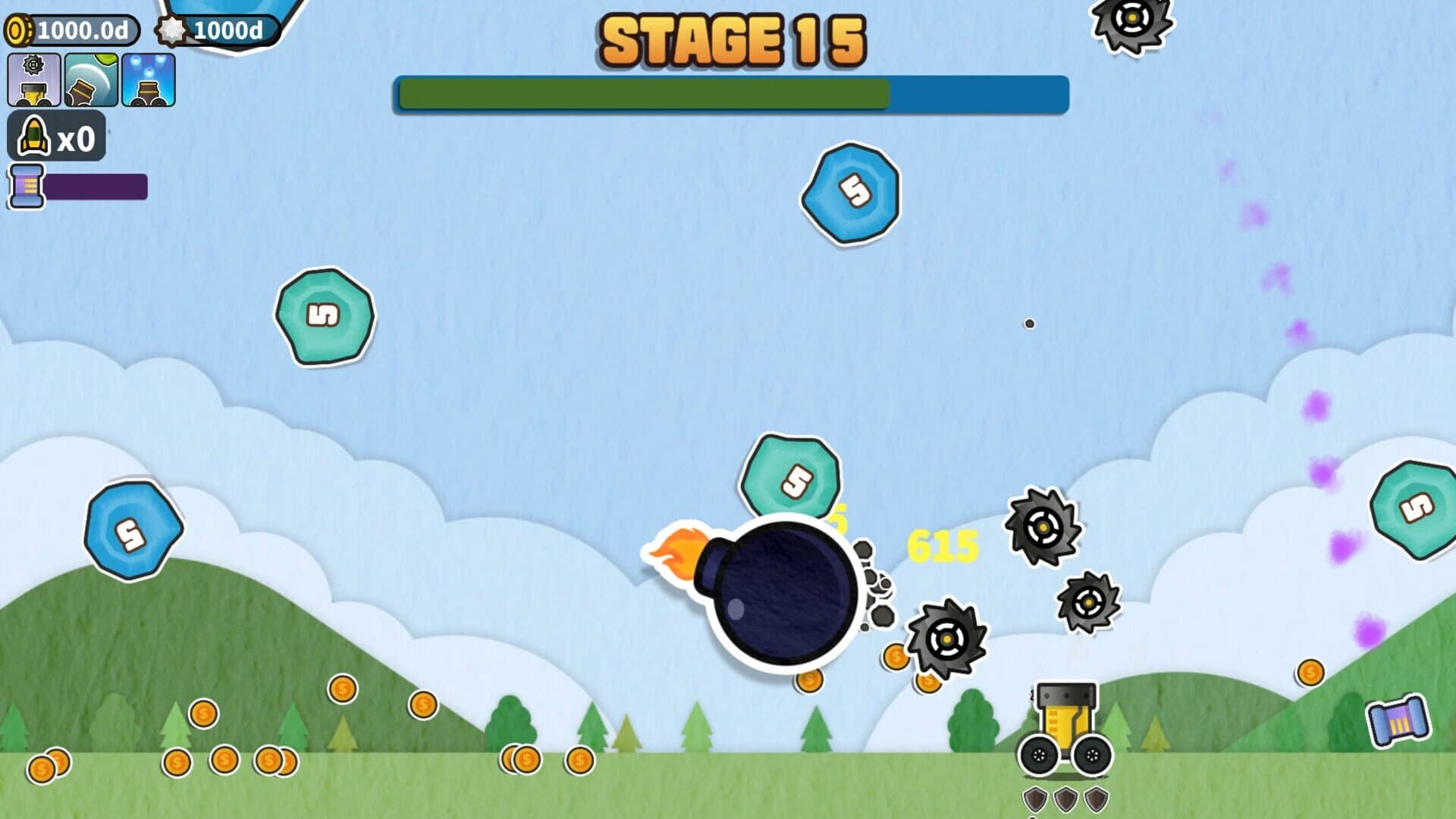 Paper Cannon screenshot 2