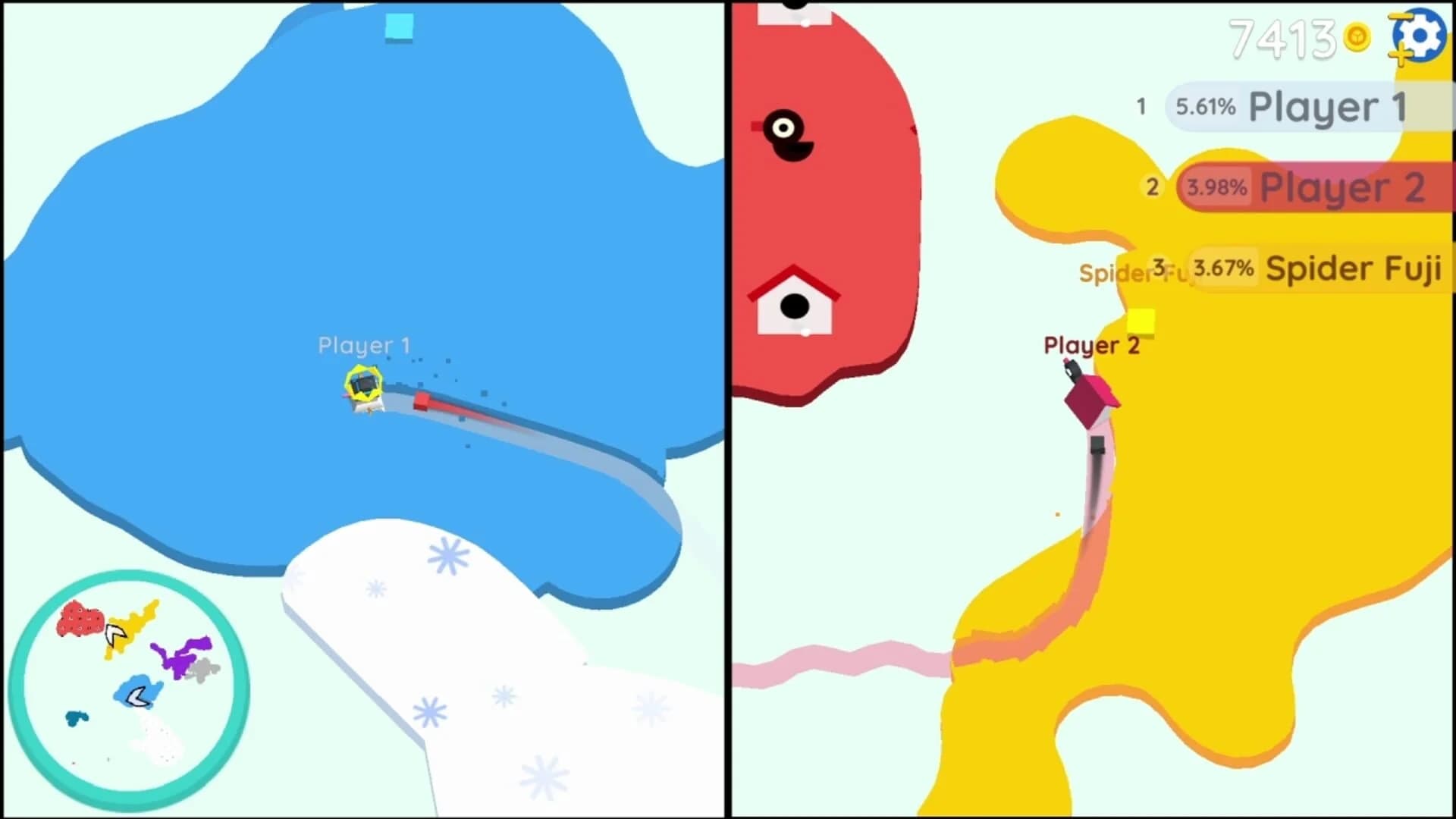 Paper io 2 screenshot 3