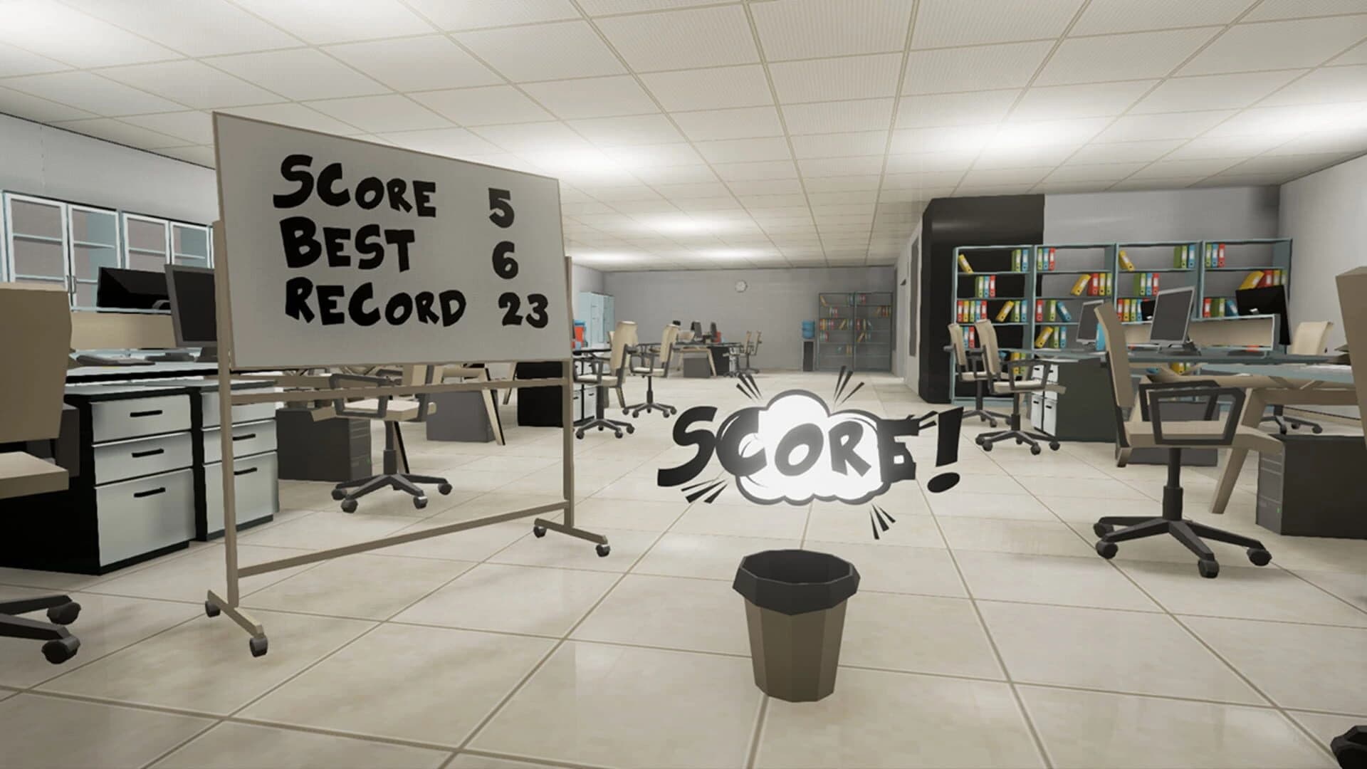 Paper Toss VR screenshot 2