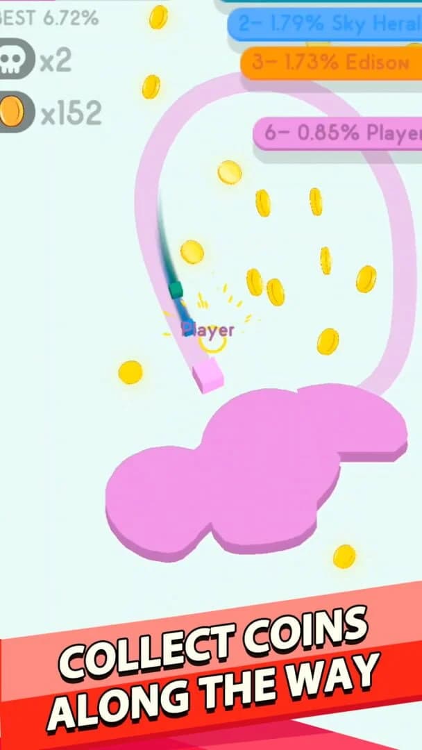 Paper.io 2 screenshot 3