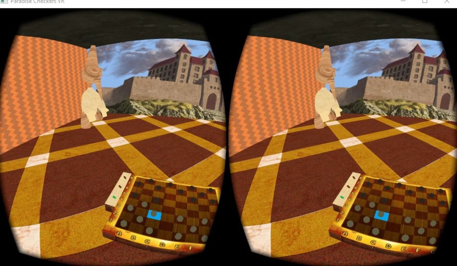 Paradise checkers screenshot 2