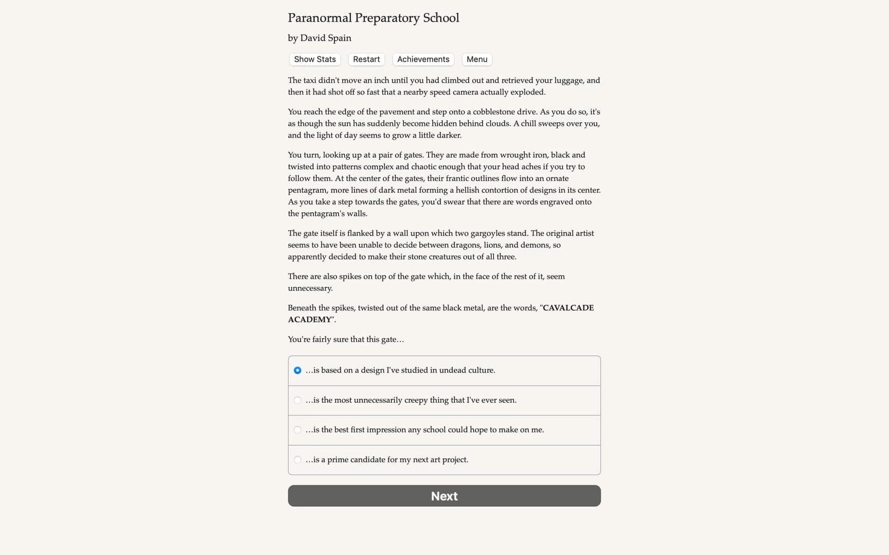 Paranormal Preparatory School screenshot 5