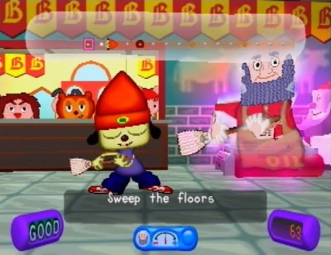 PaRappa the Rapper 2 screenshot 3