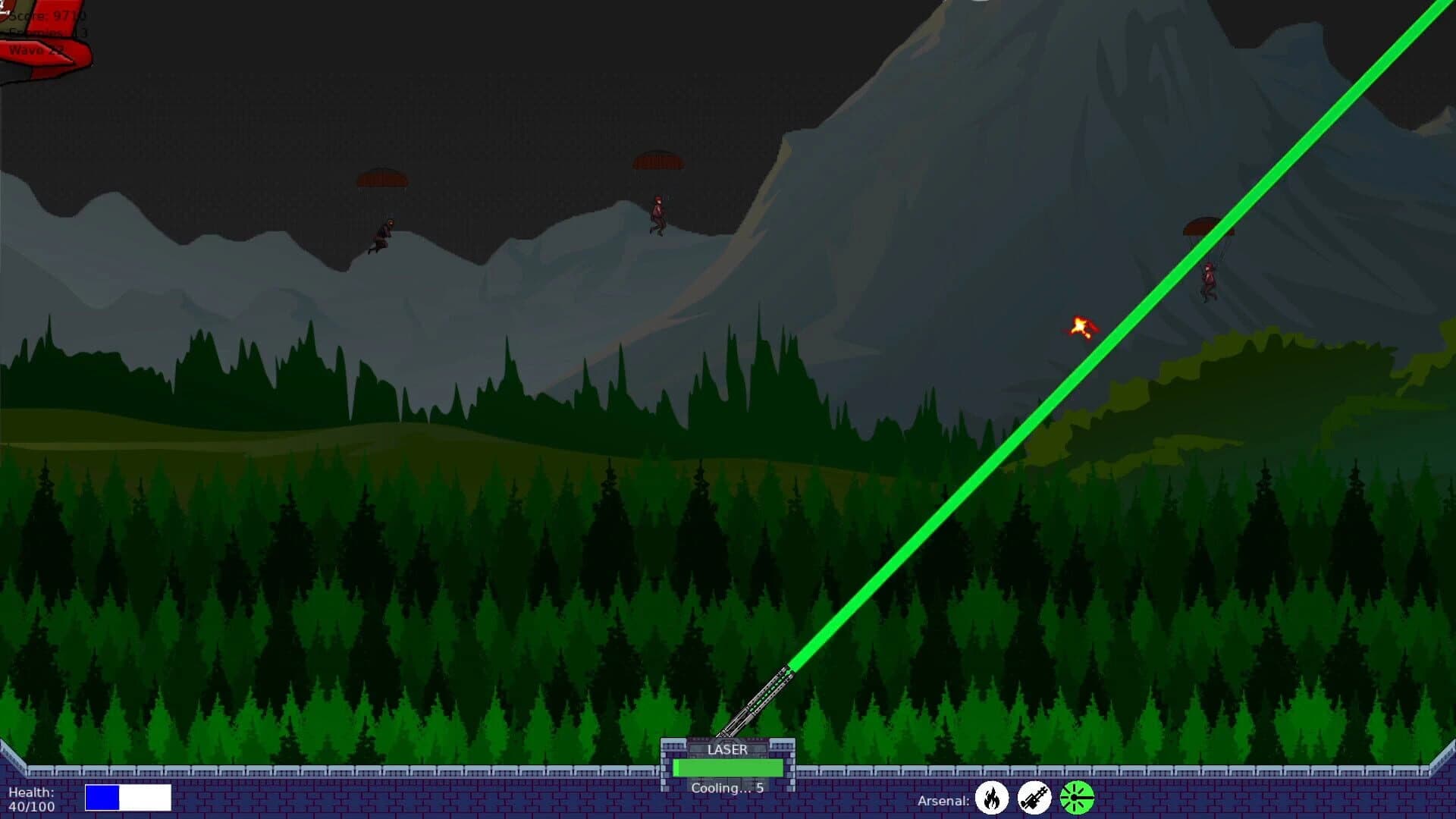 Paratroopers Raid screenshot 4