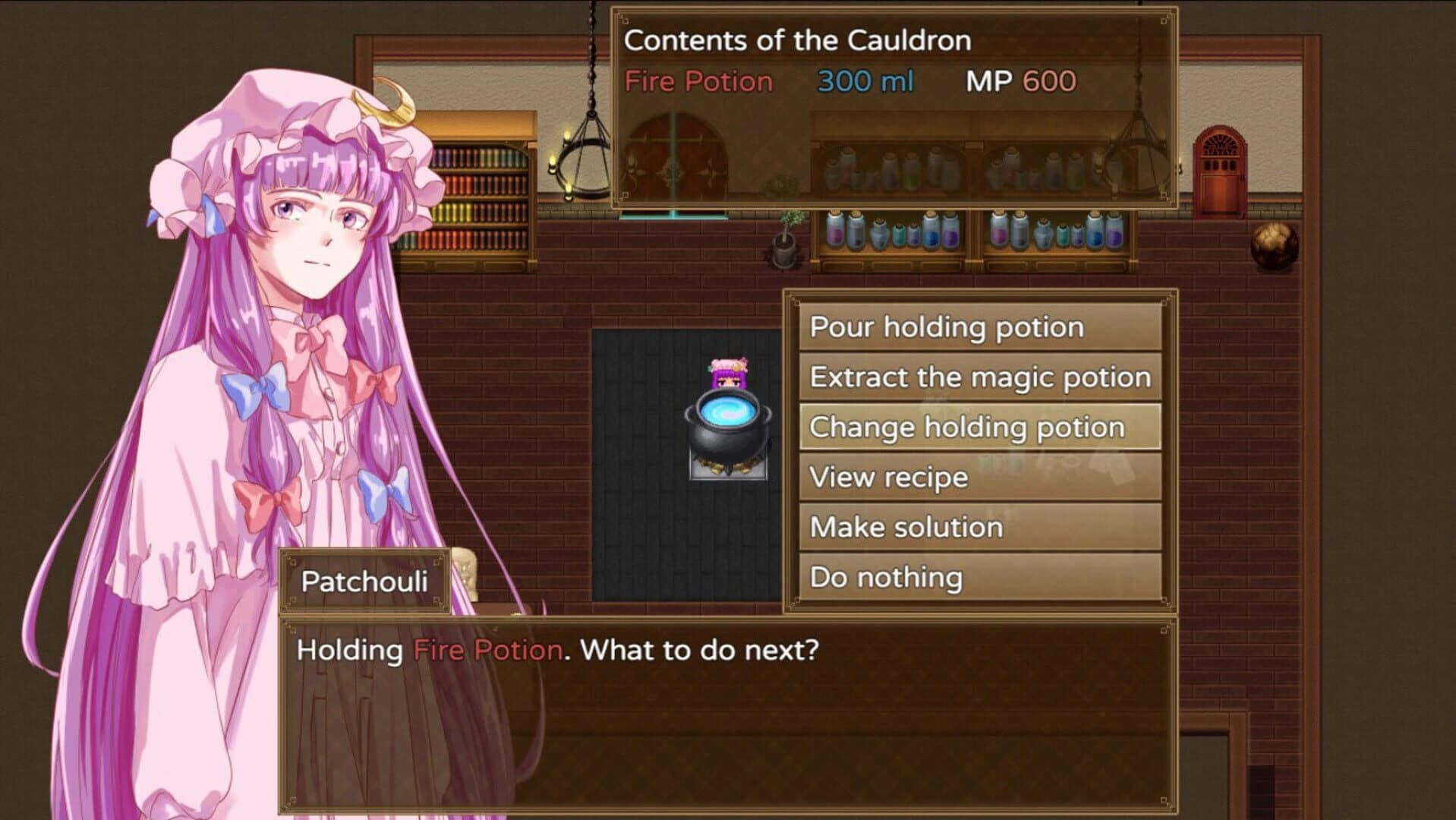 Patchouli's Adventure In Doll's House screenshot 3