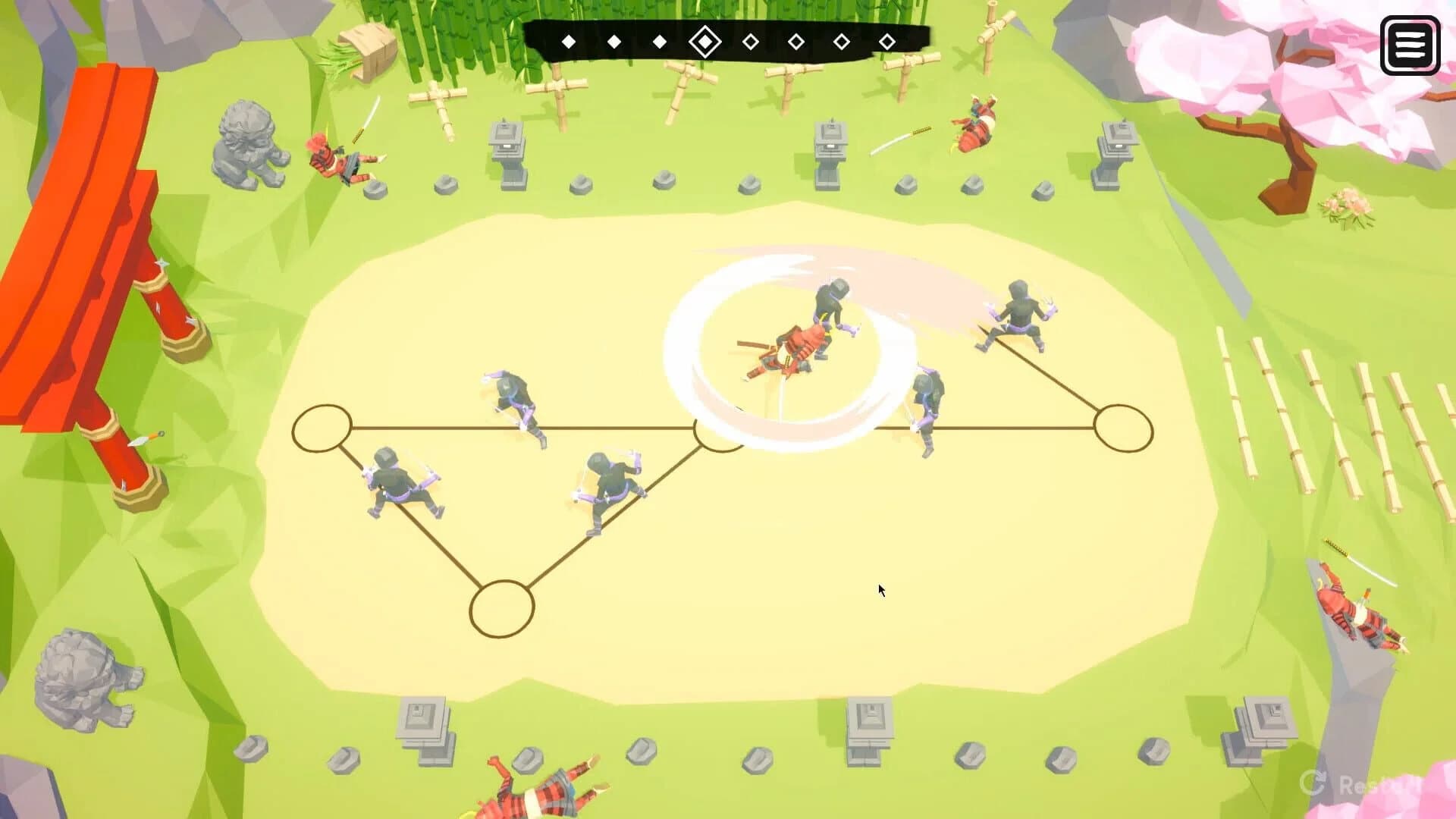 Paths of Fight: Samurai screenshot 2