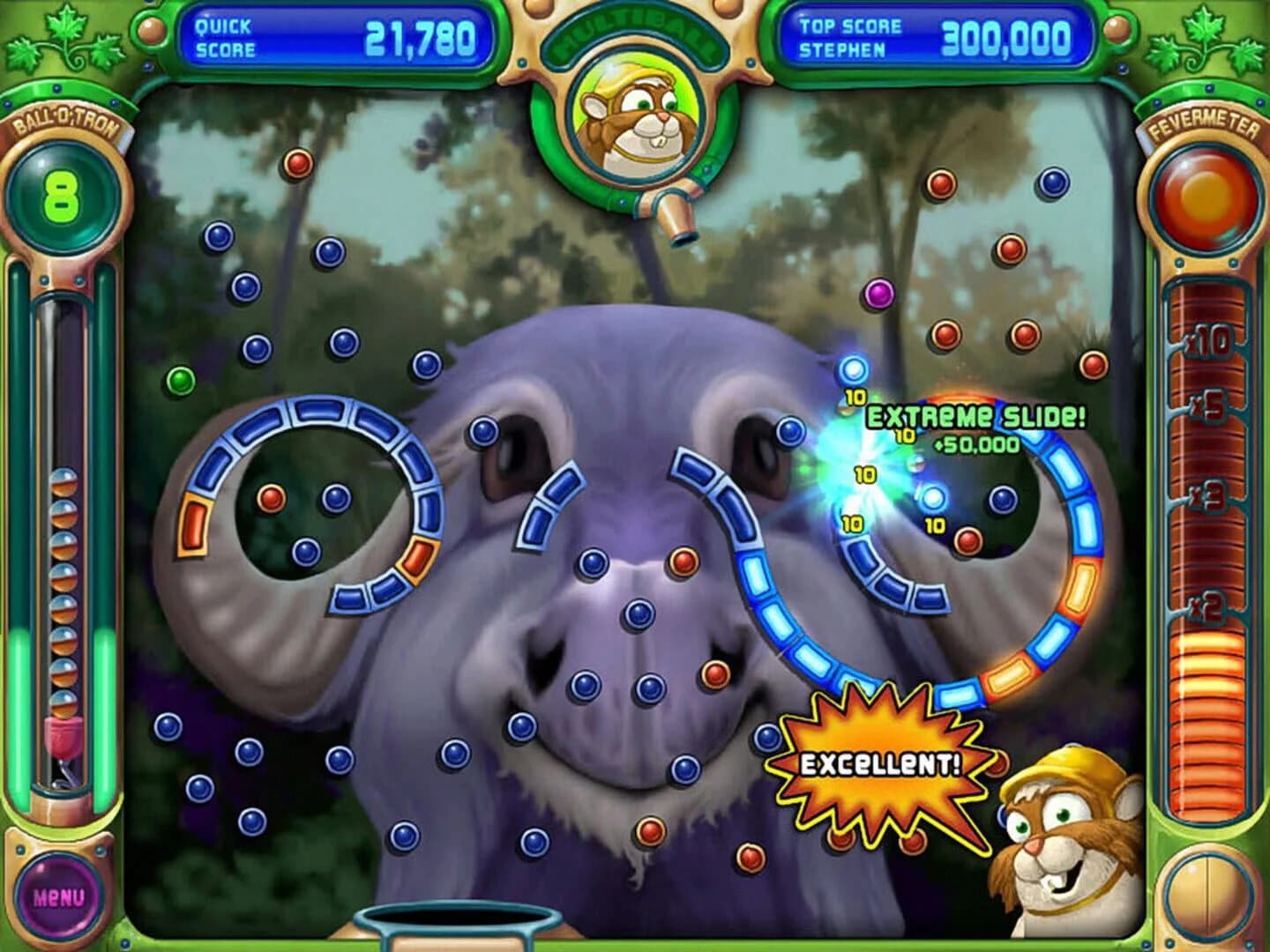 Peggle Deluxe screenshot 1