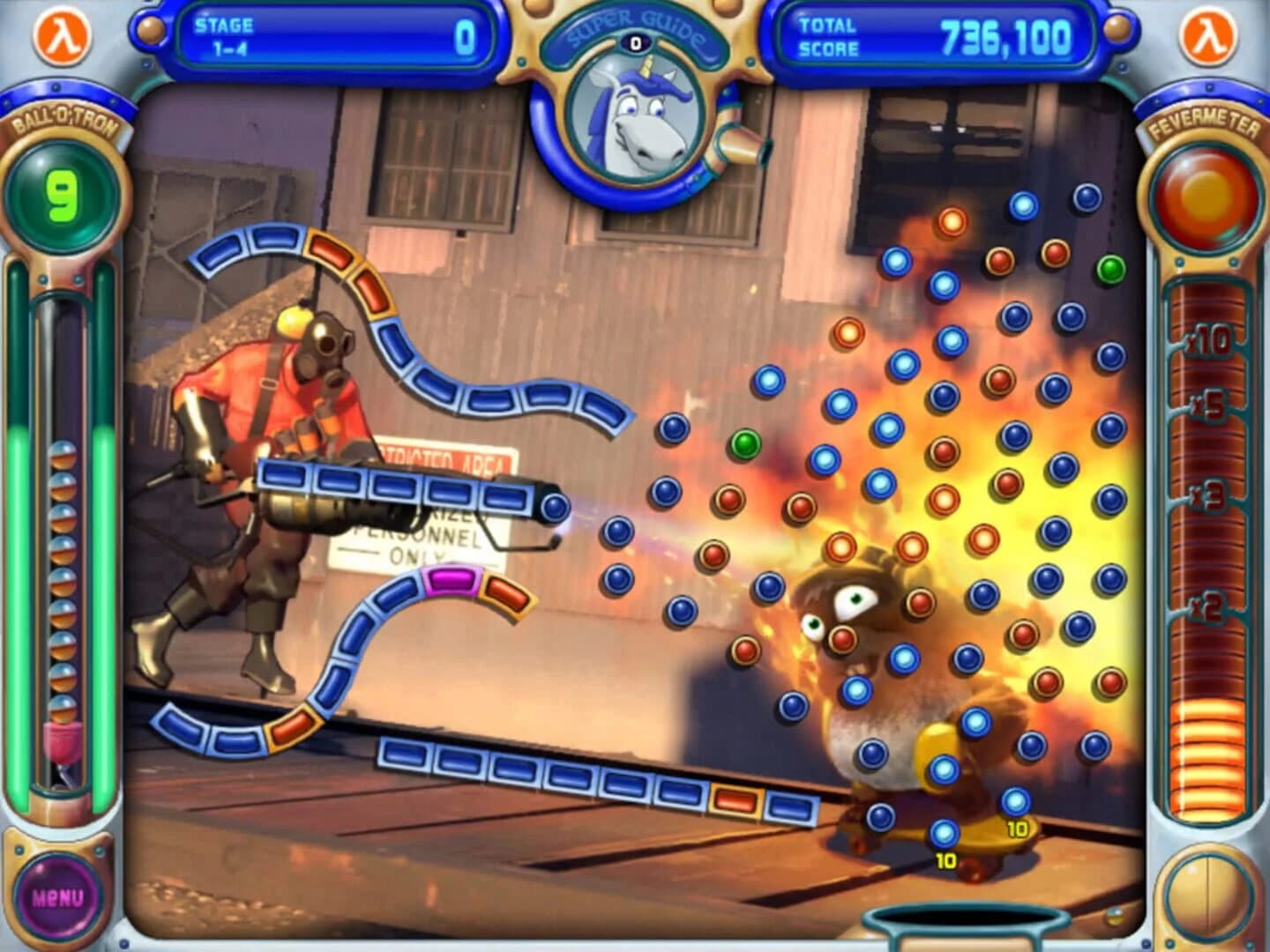 Peggle Extreme screenshot 1