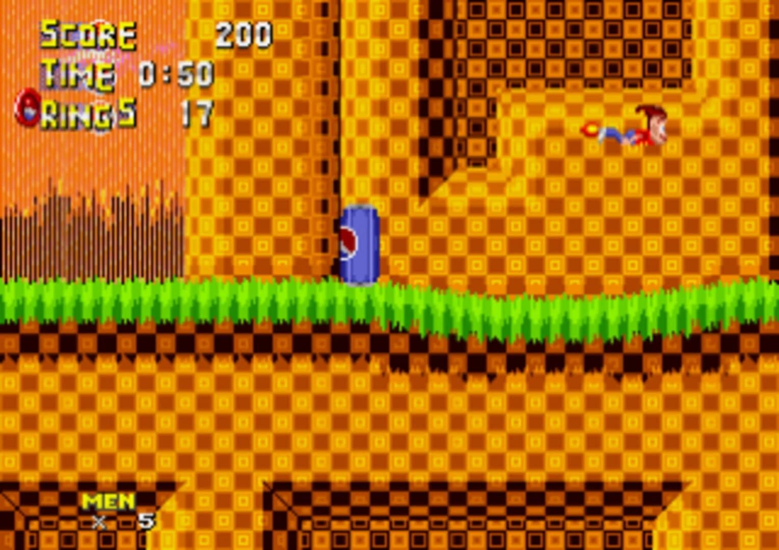 Pepsi in Sonic the Hedgehog I screenshot 1