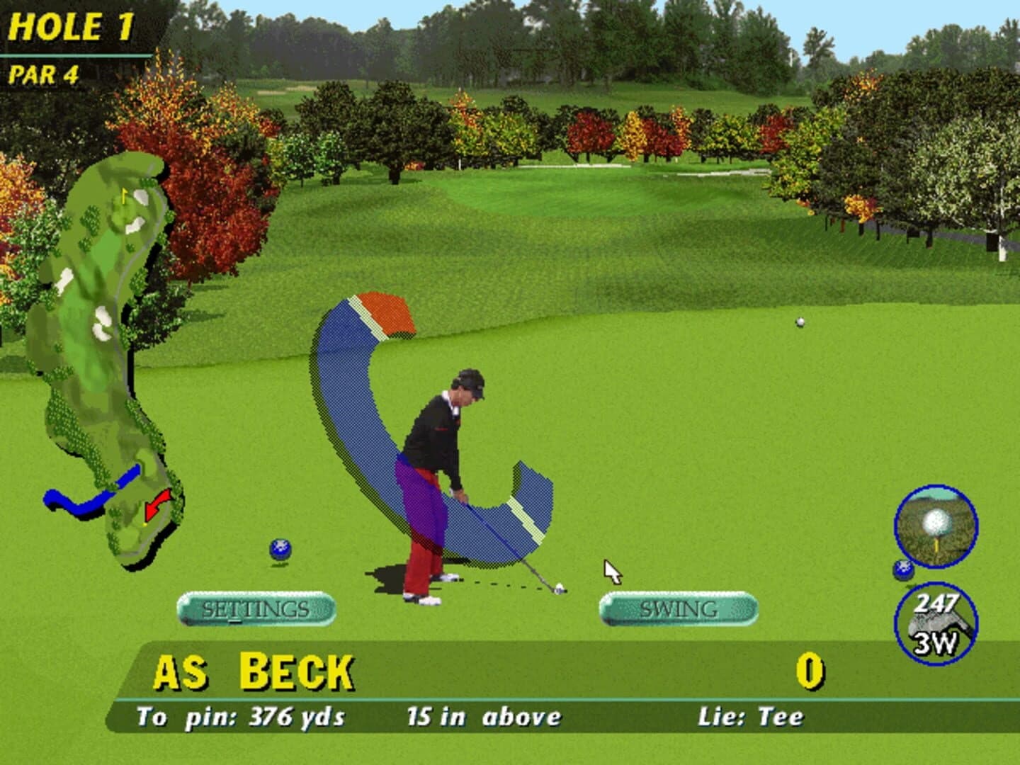 PGA Tour 96 screenshot 3