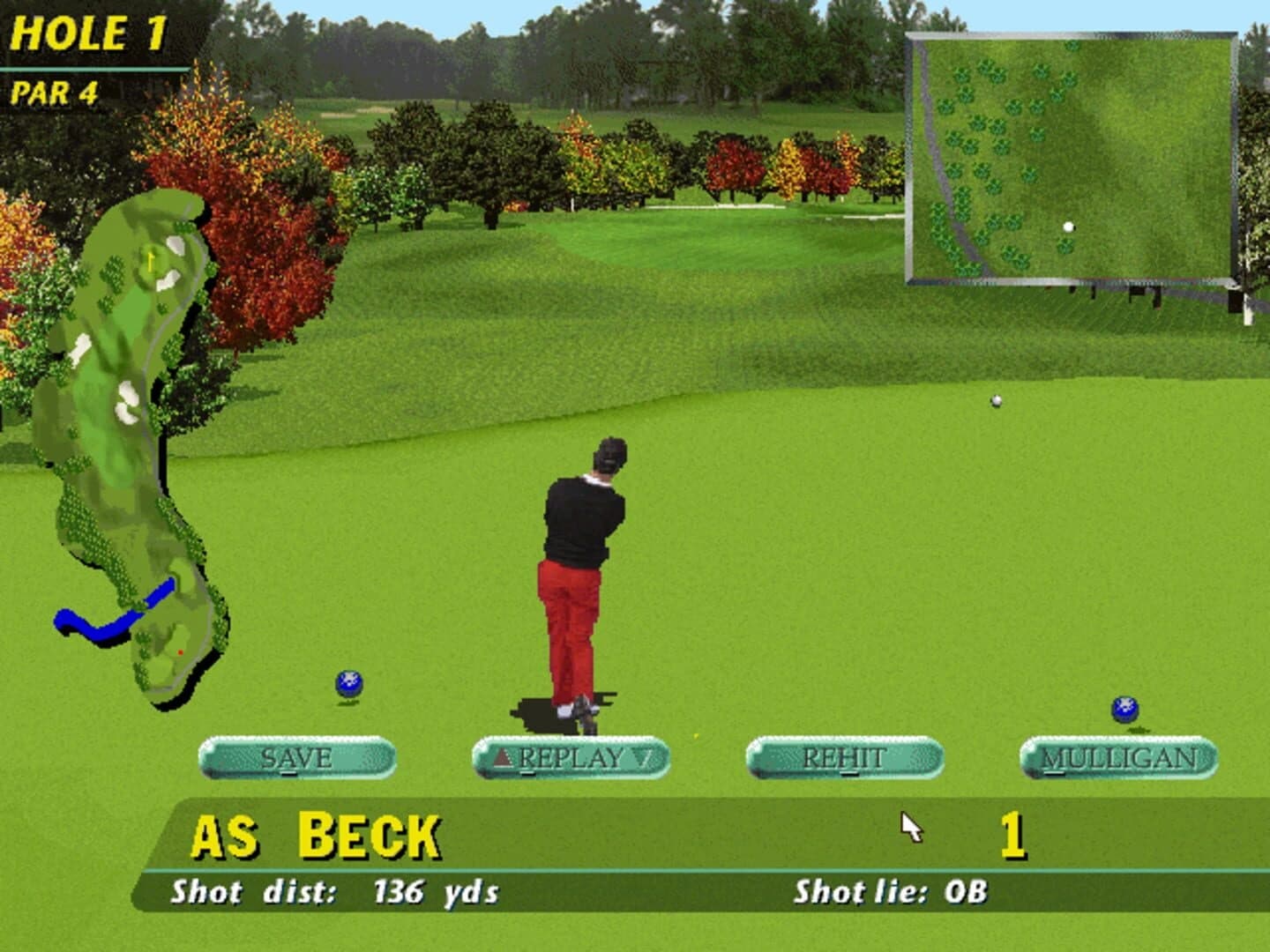 PGA Tour 96 screenshot 2