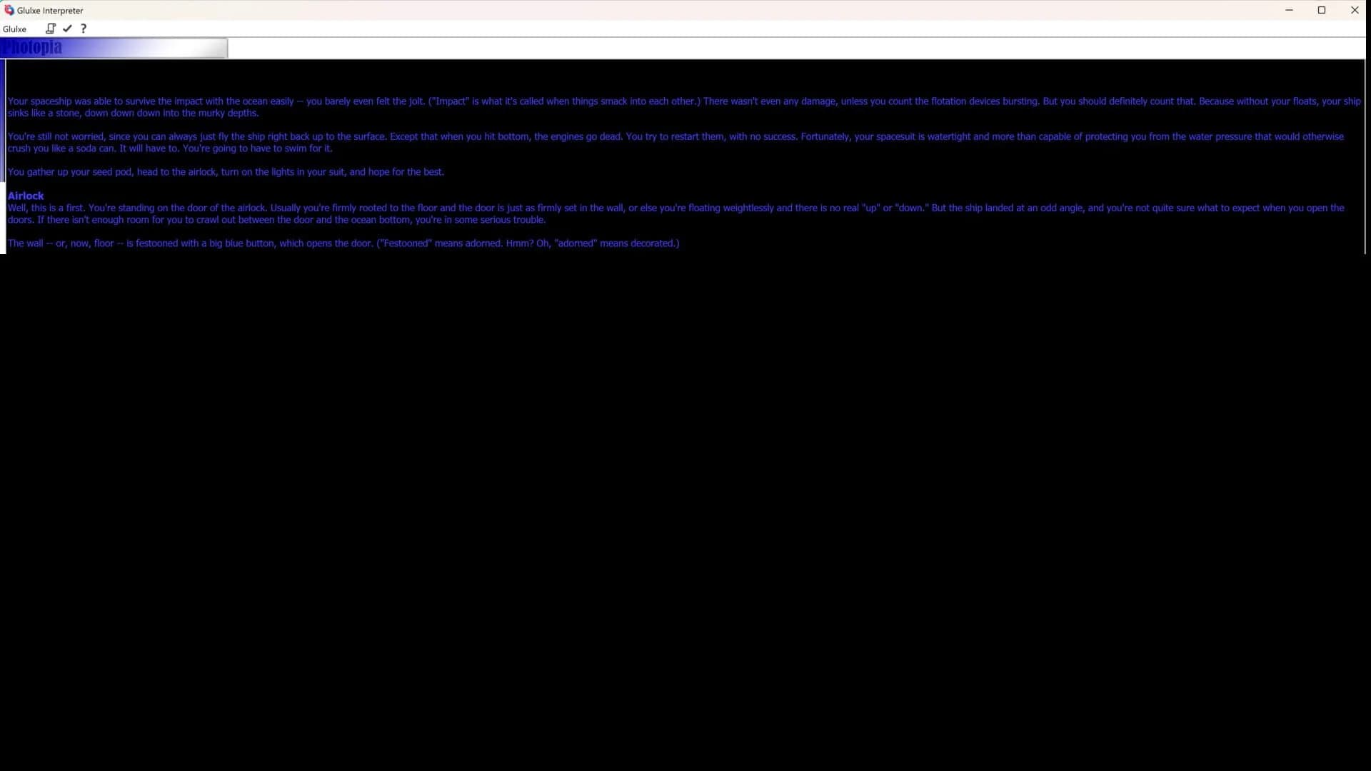 Photopia screenshot 3