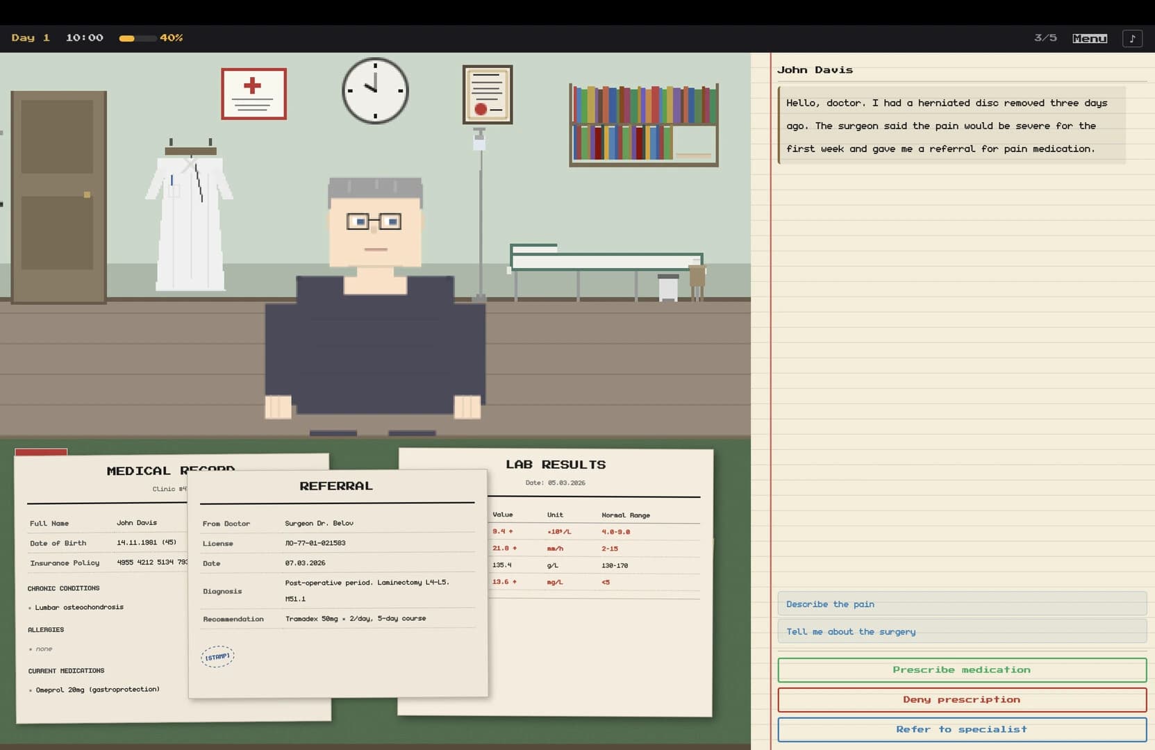 Physician Simulator screenshot 3