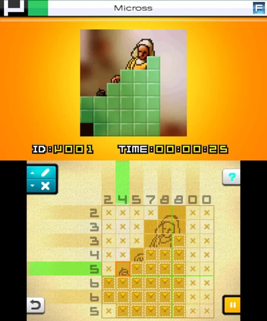 Picross e4 screenshot 1