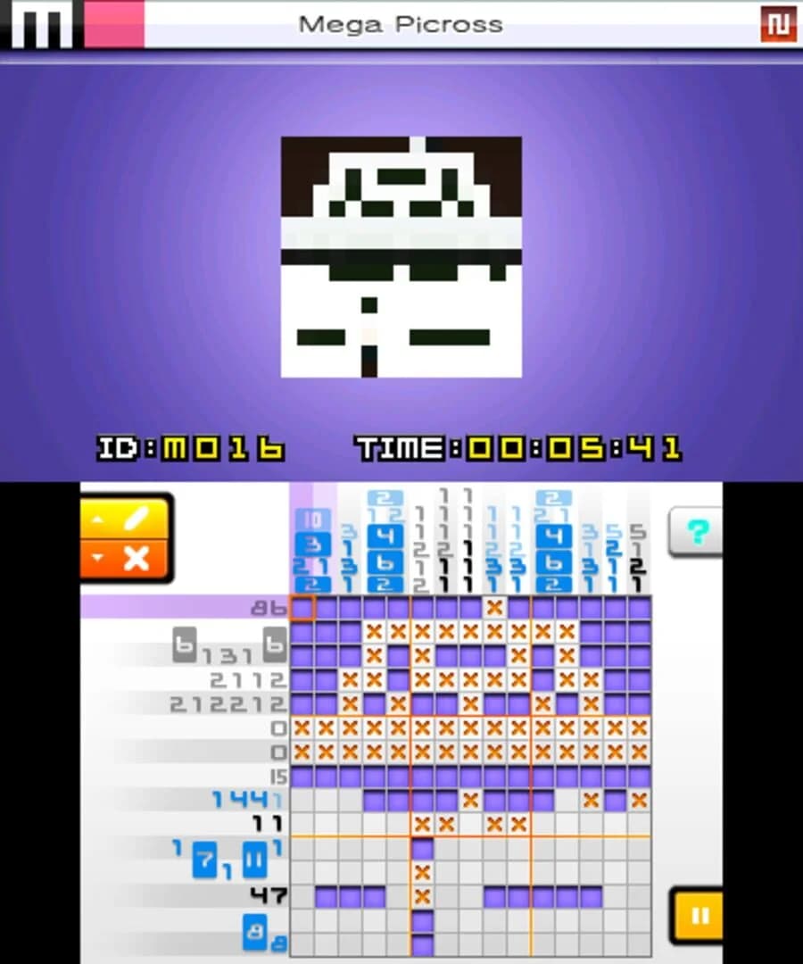 Picross e5 screenshot 3