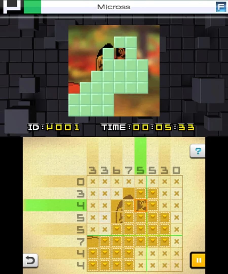 Picross e6 screenshot 5