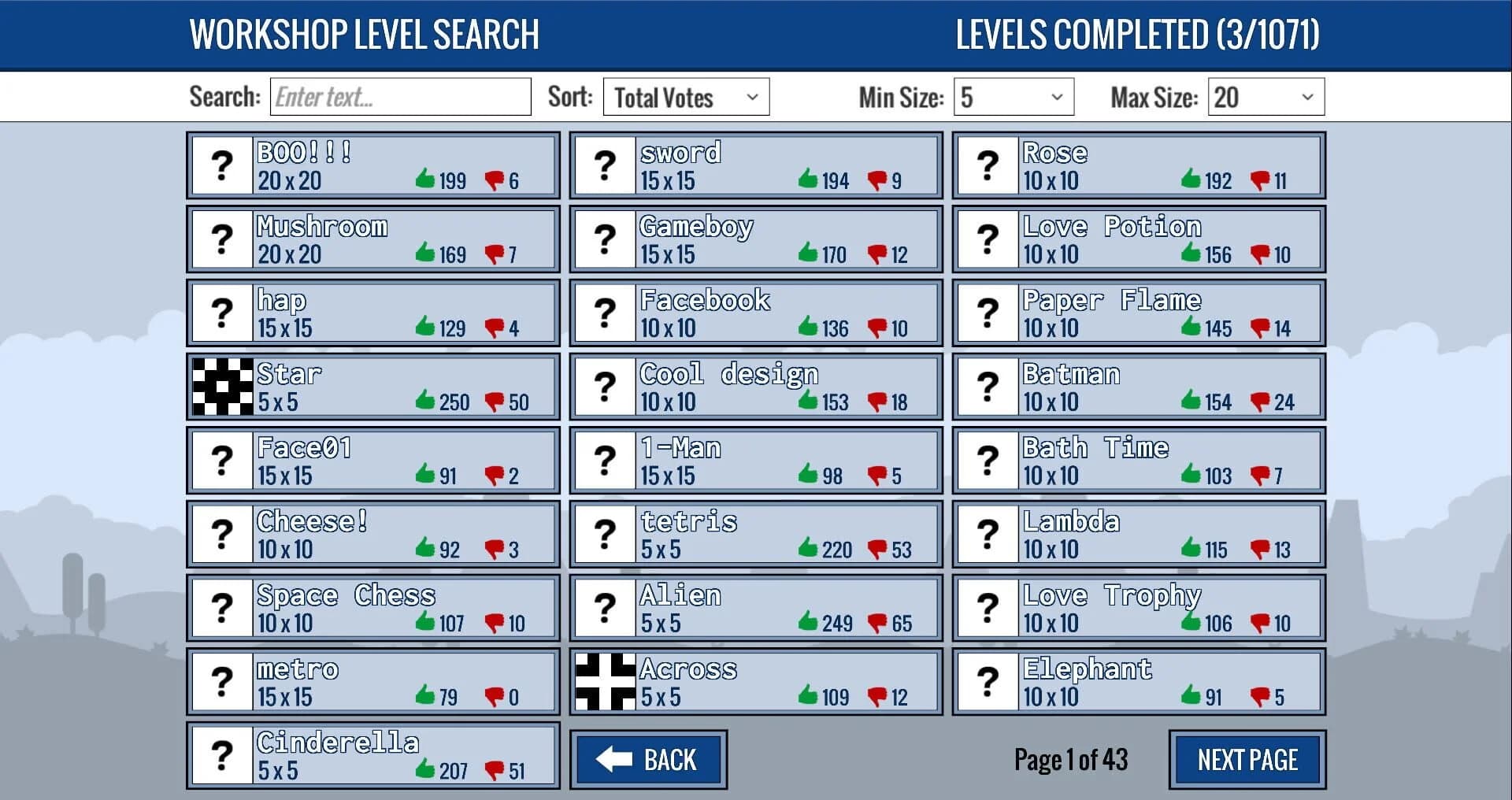 Picross Touch screenshot 3