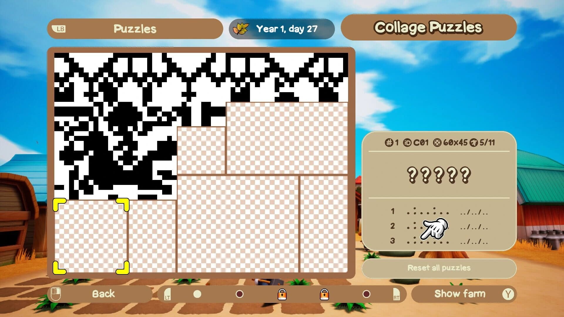 Piczle Cross: Story of Seasons screenshot 4