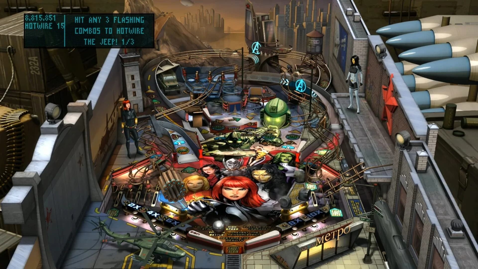 Pinball FX2: Marvel's Women of Power screenshot 2