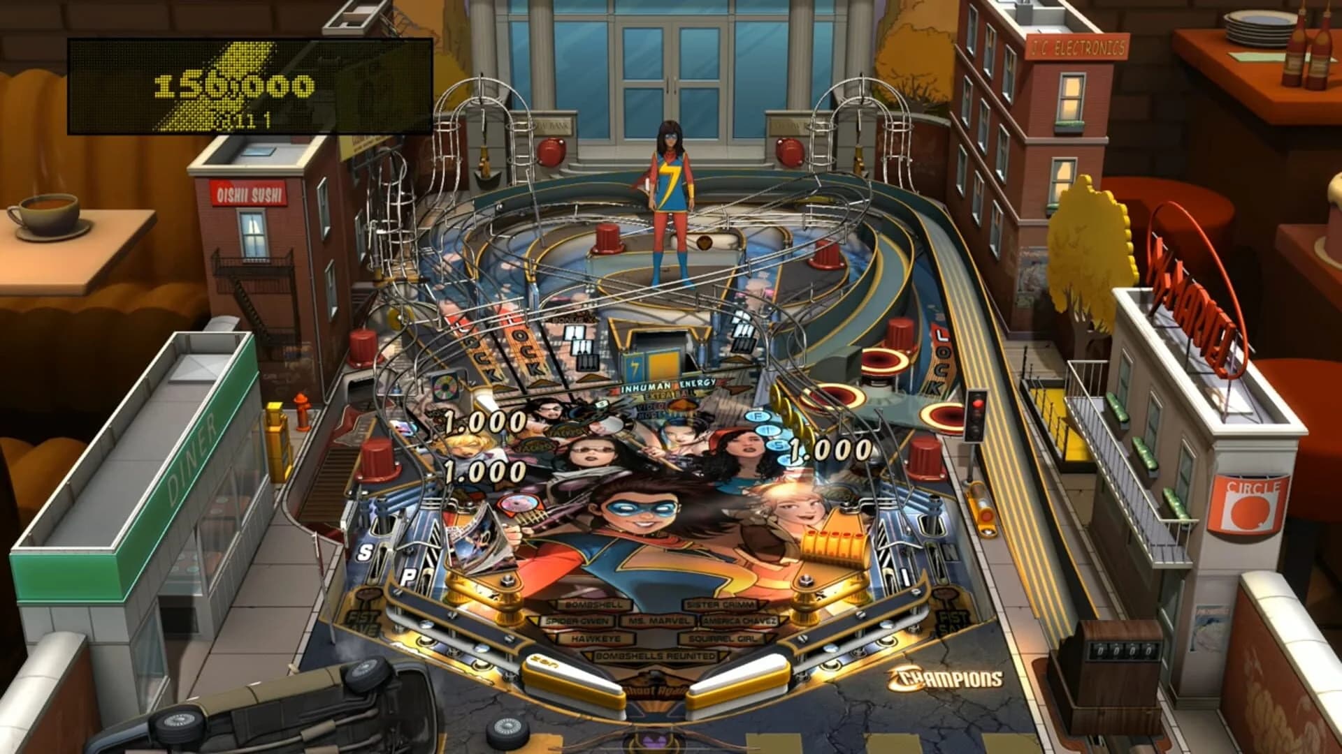 Pinball FX2: Marvel's Women of Power screenshot 4