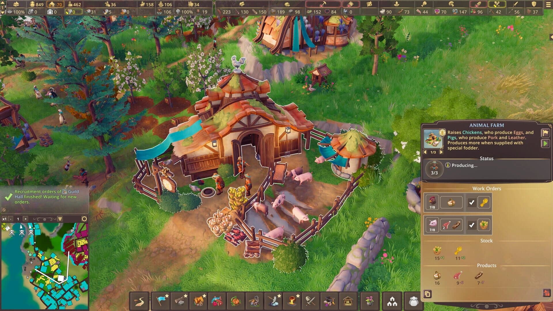Pioneers of Pagonia: Meadowsong screenshot 1