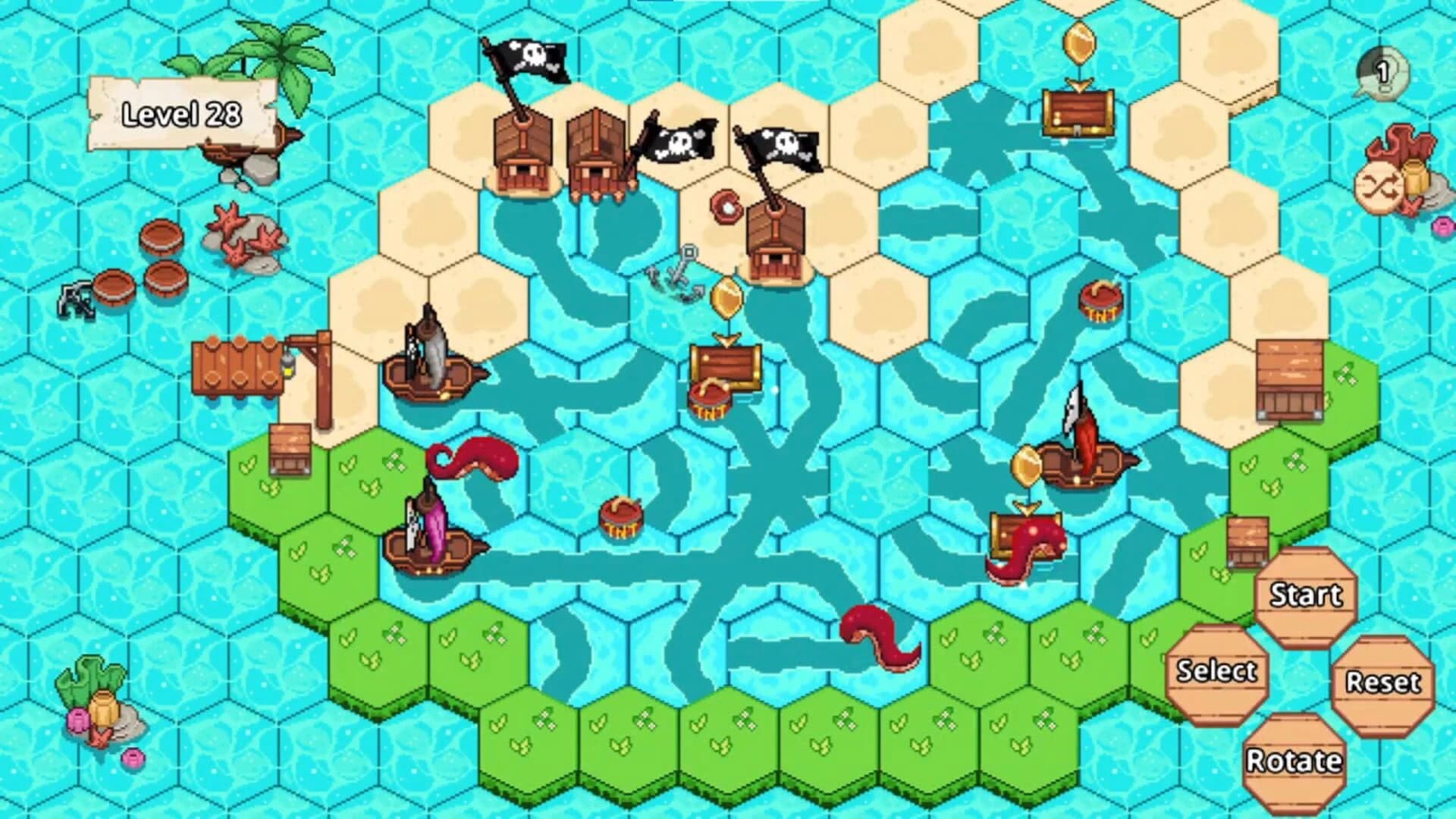Pirate Trails: Tentacles and Treasures screenshot 4