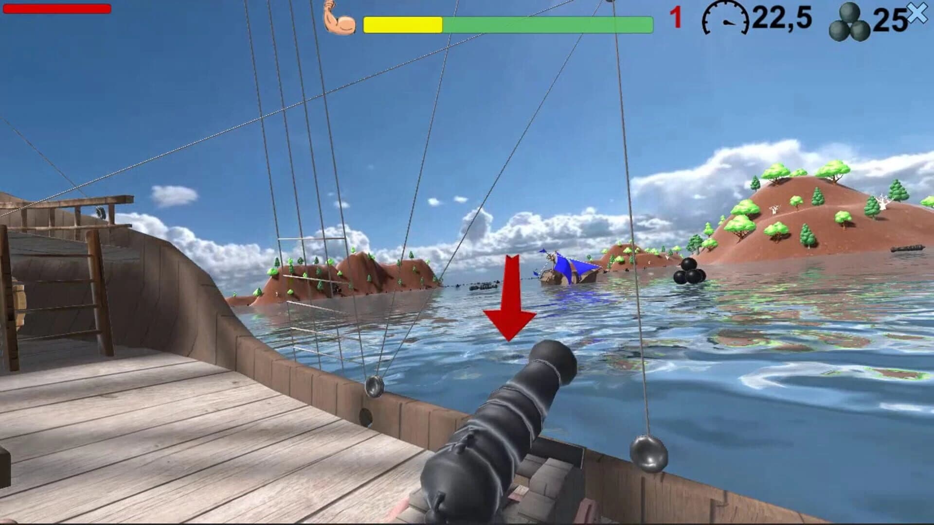 Pirates. Naval battle screenshot 5