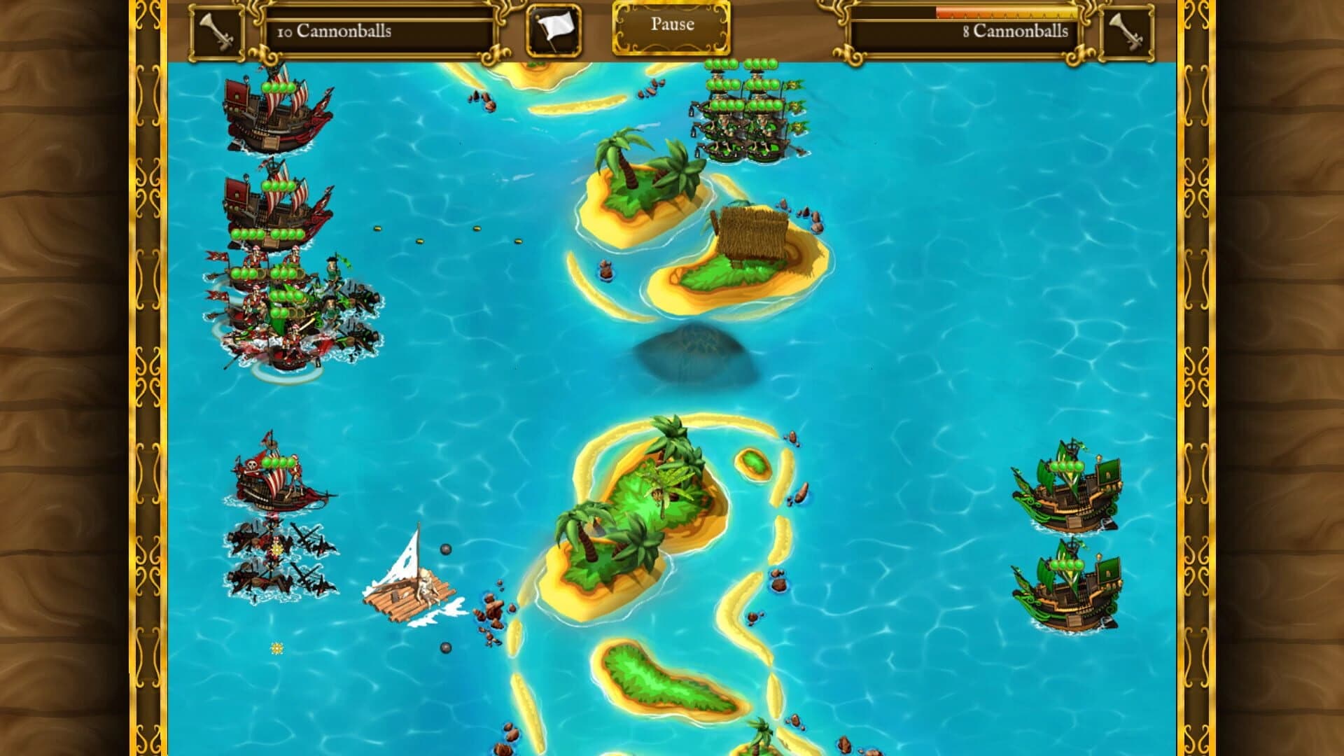 Pirates vs Corsairs: Davy Jones's Gold screenshot 3