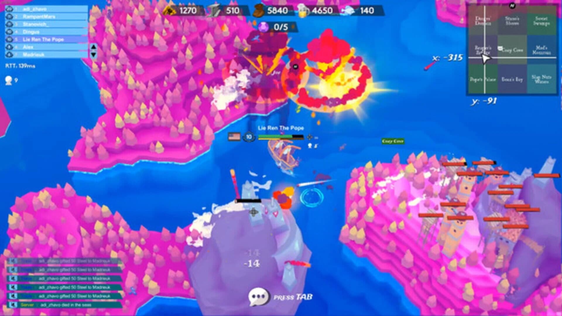 Piratopia screenshot 1