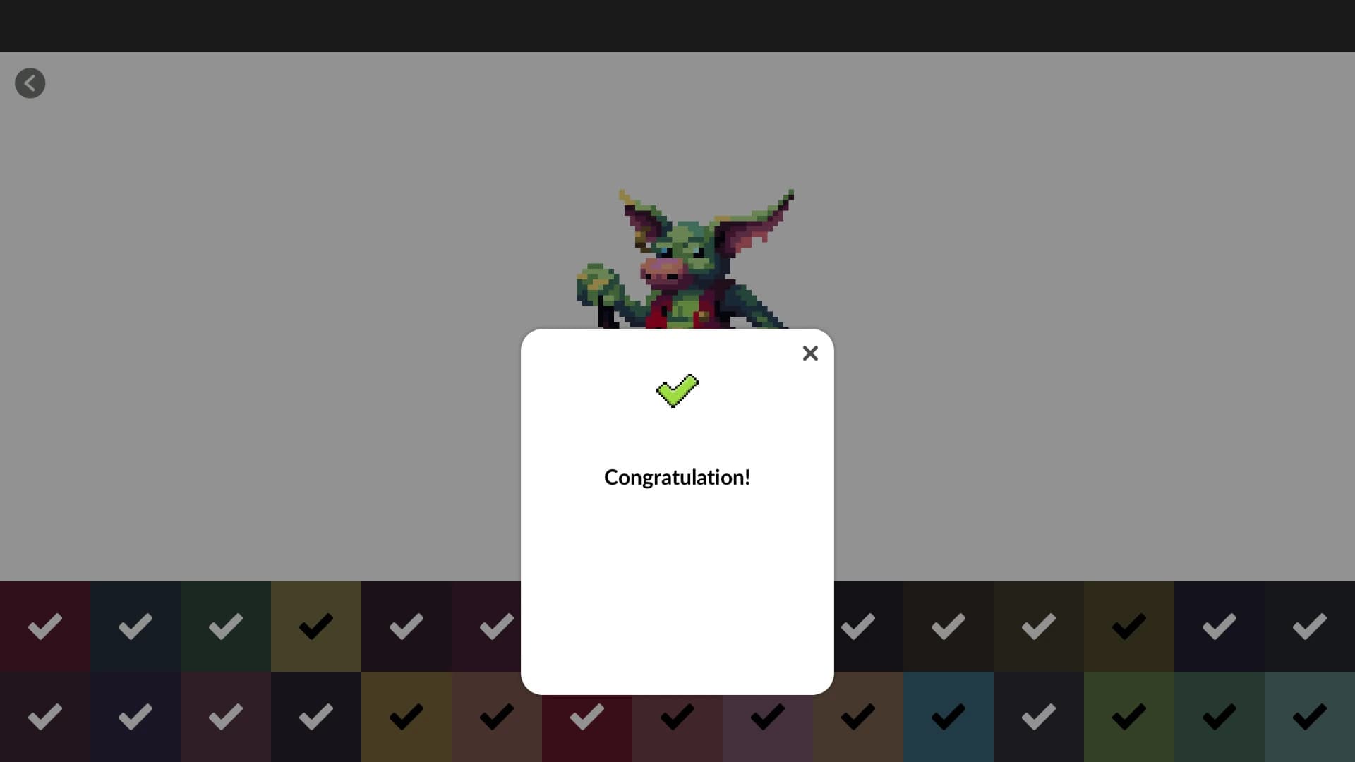 Pixel Art Monster: Color by Number screenshot 3
