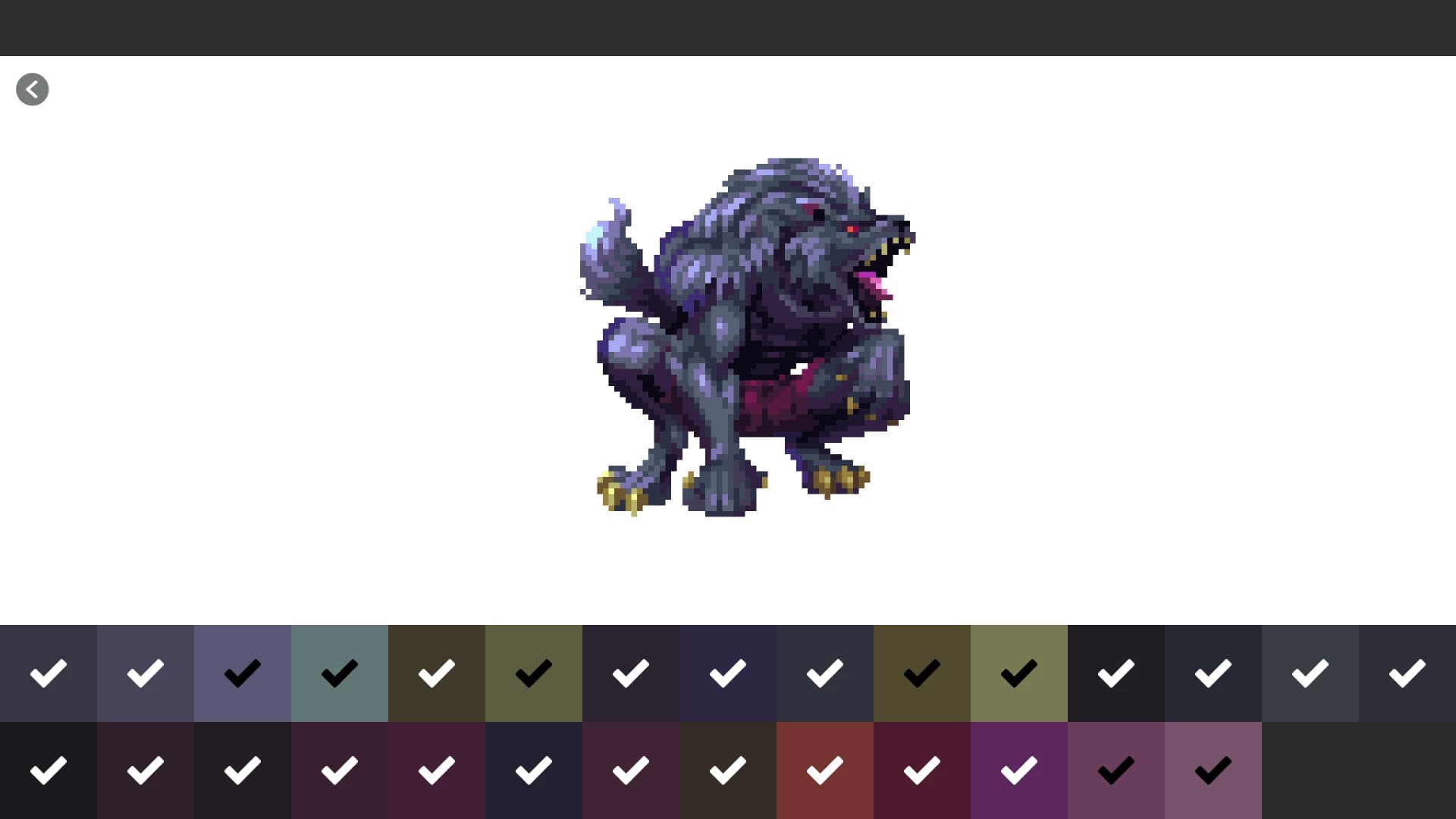 Pixel Art Monster: Color by Number screenshot 5