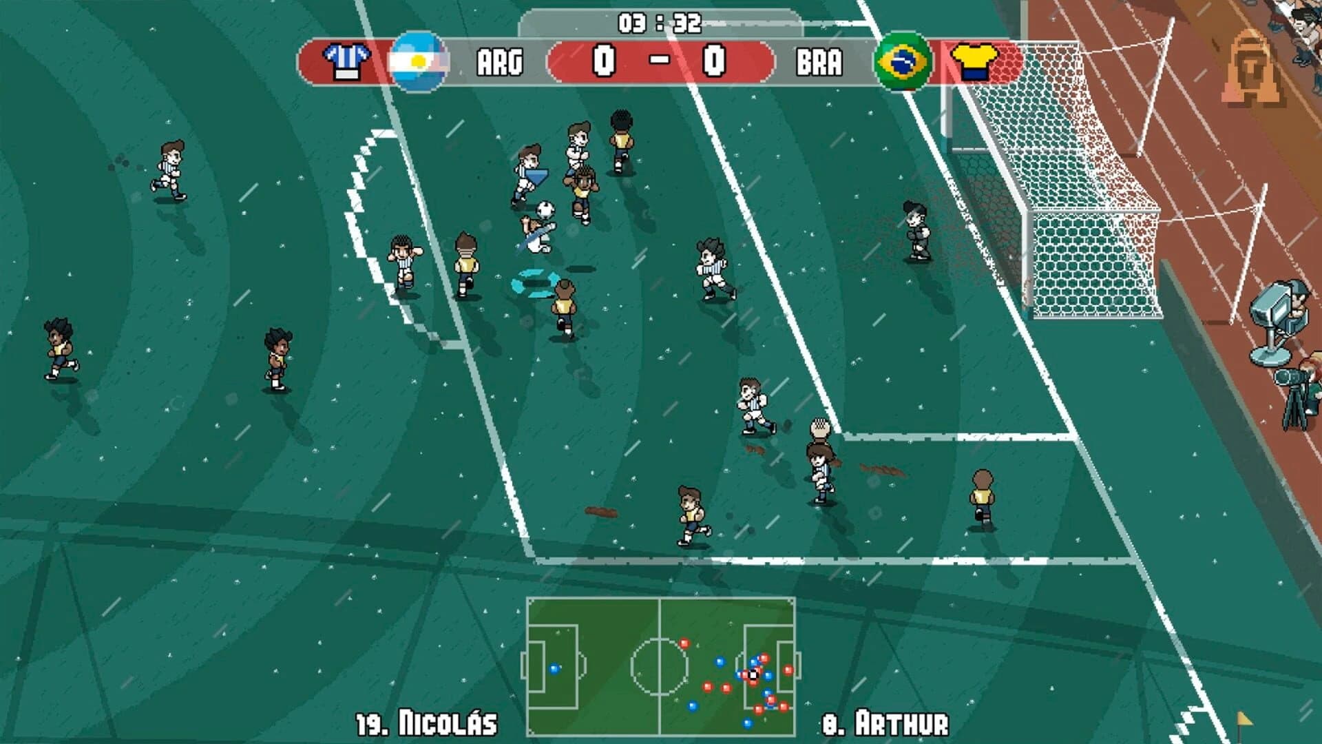 Pixel Cup Soccer: Ultimate Edition screenshot 1