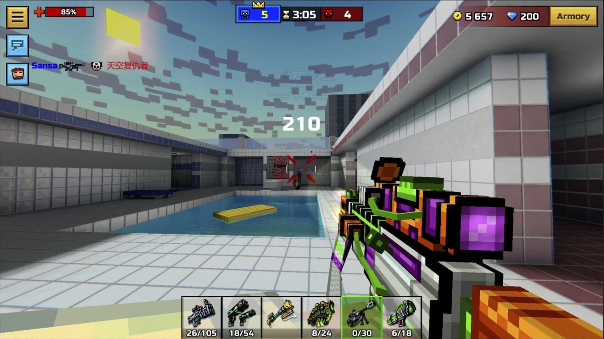 Pixel Gun 3D: Deadly Toys Set screenshot 3