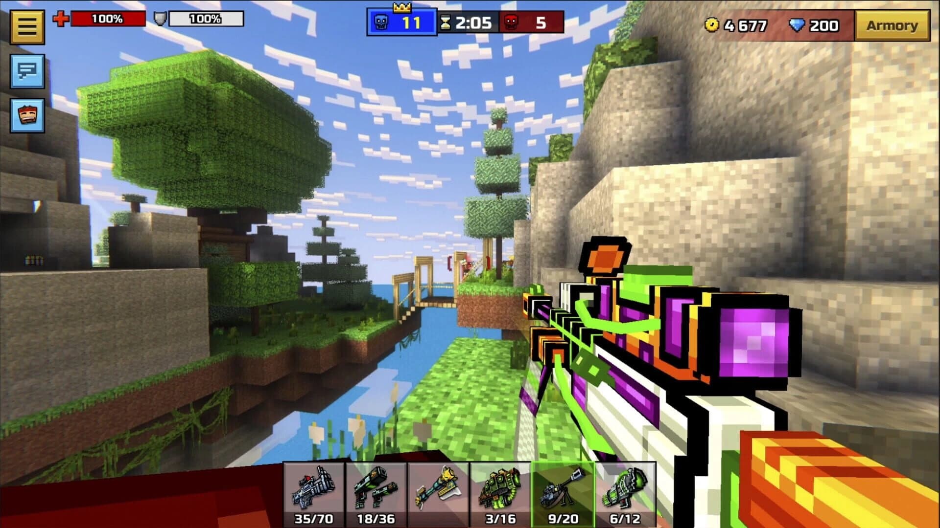 Pixel Gun 3D: Deadly Toys Set screenshot 4