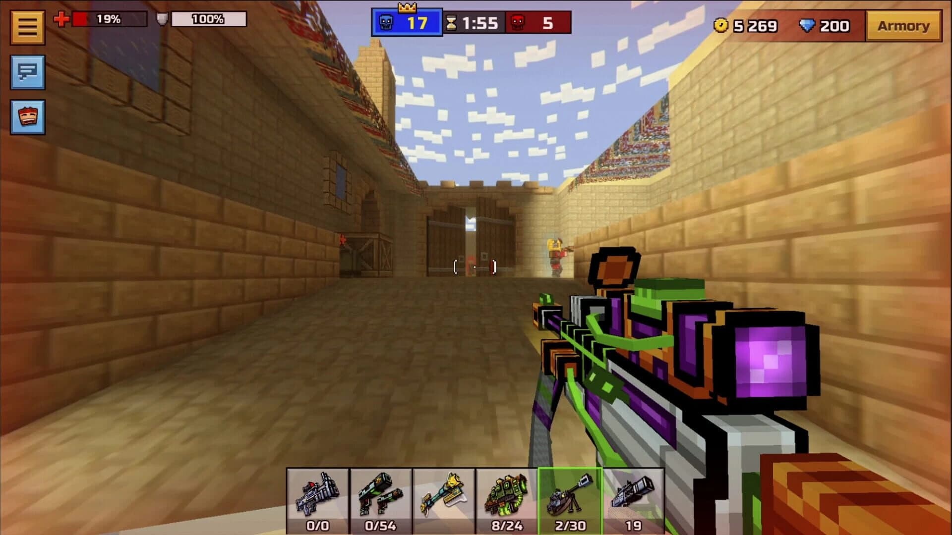 Pixel Gun 3D: Deadly Toys Set screenshot 2