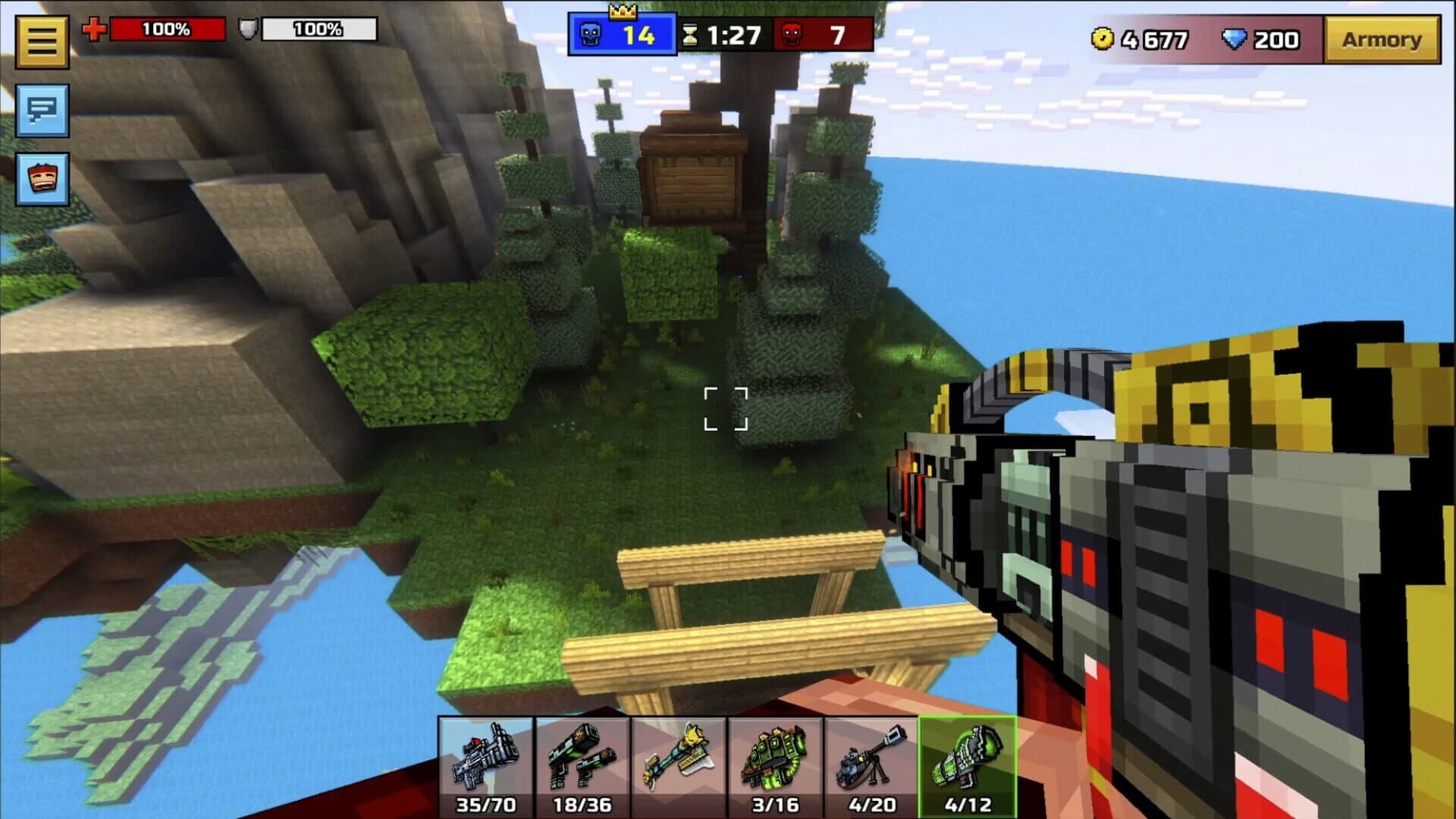 Pixel Gun 3D: Wastelands Set screenshot 3