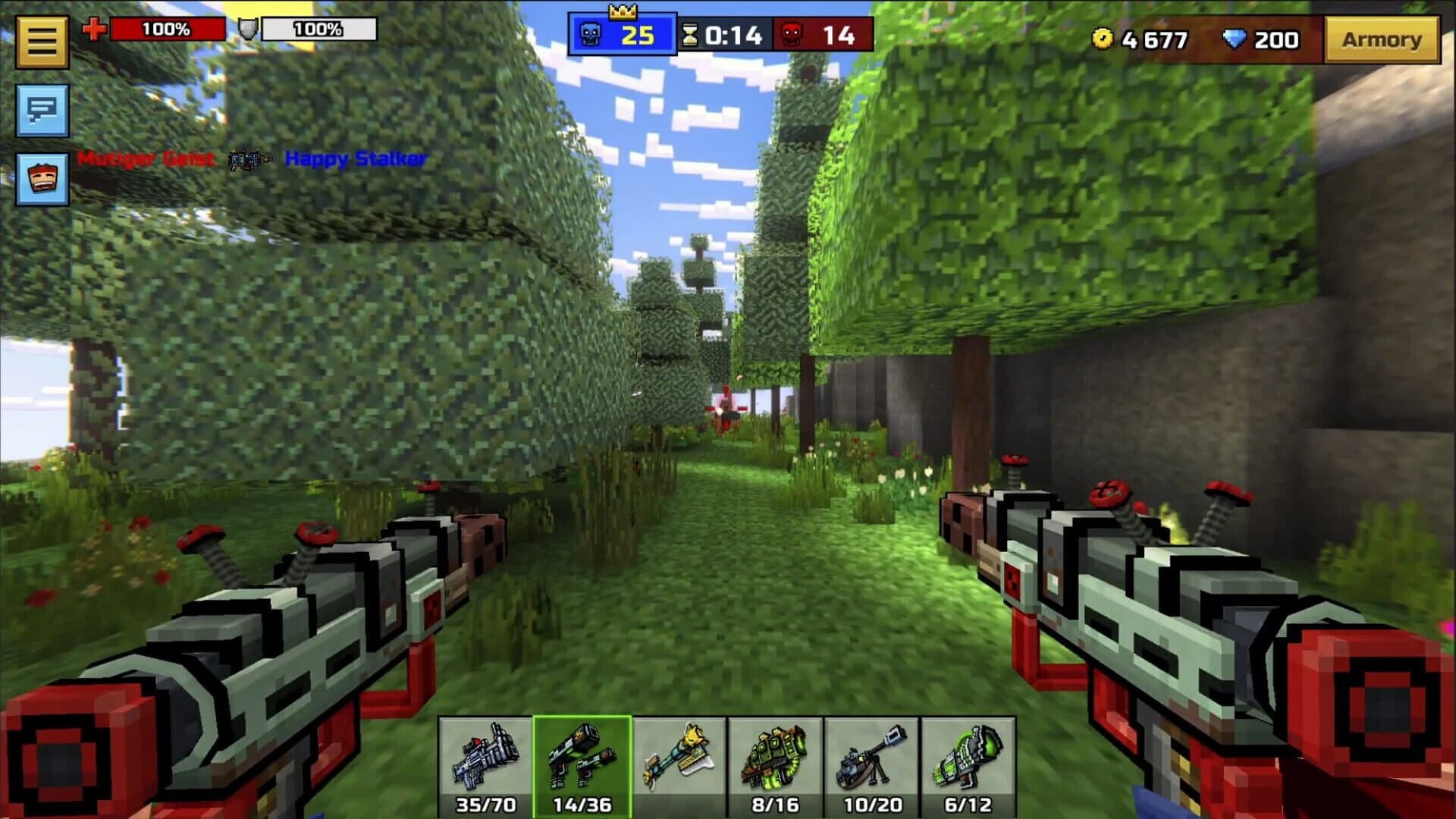 Pixel Gun 3D: Wastelands Set screenshot 1