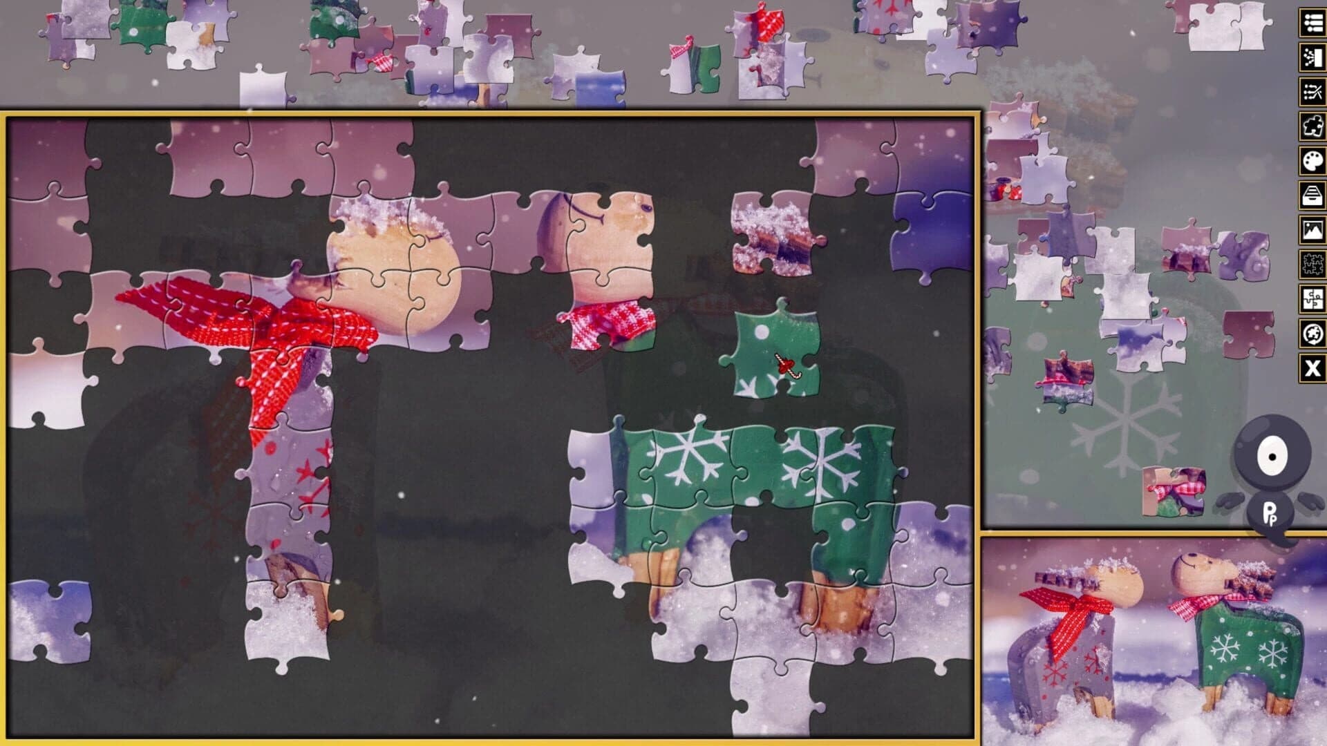 Pixel Puzzles Christmas Jigsaws screenshot 4