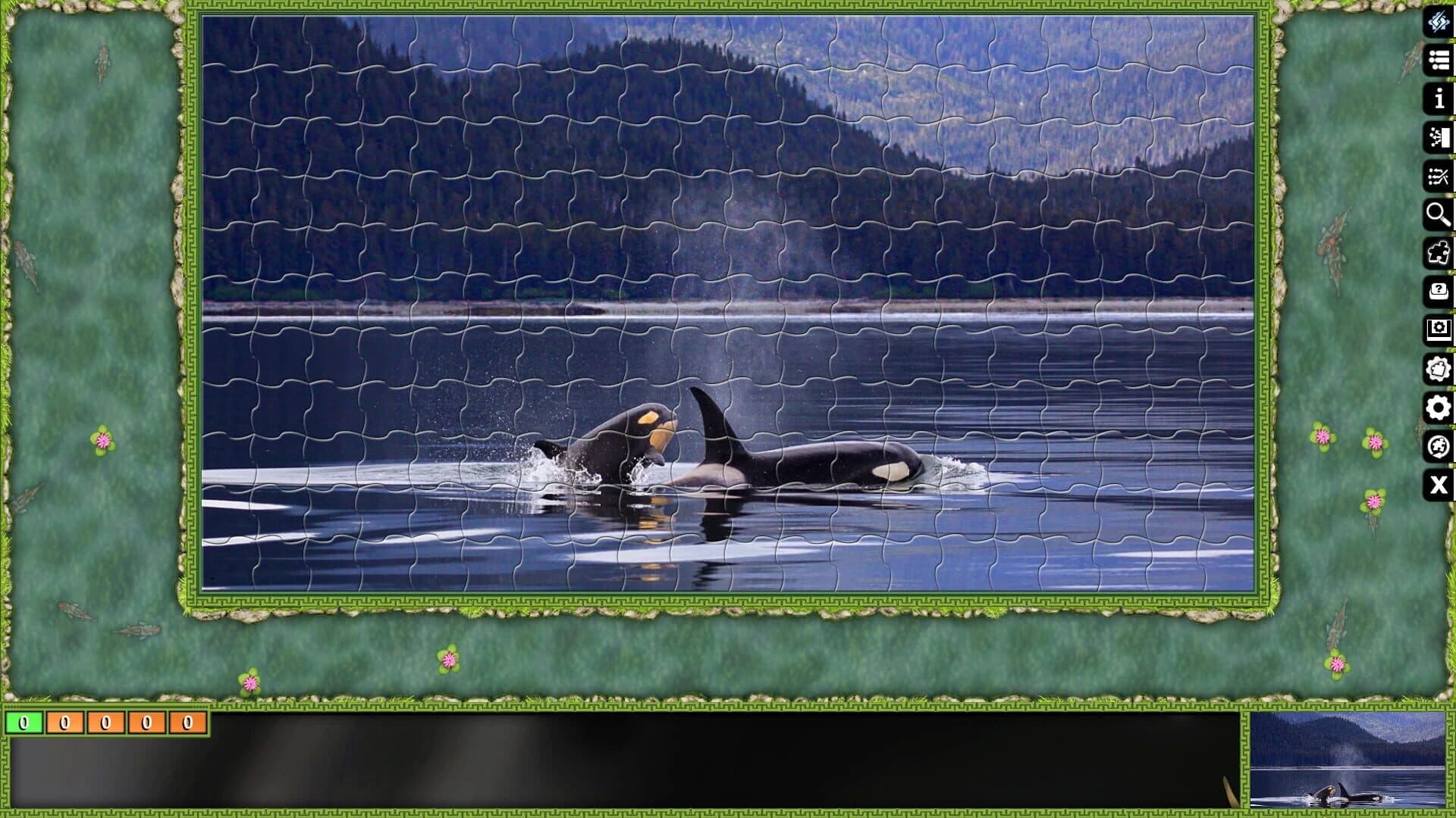 Pixel Puzzles Ultimate: Dolphins screenshot 3