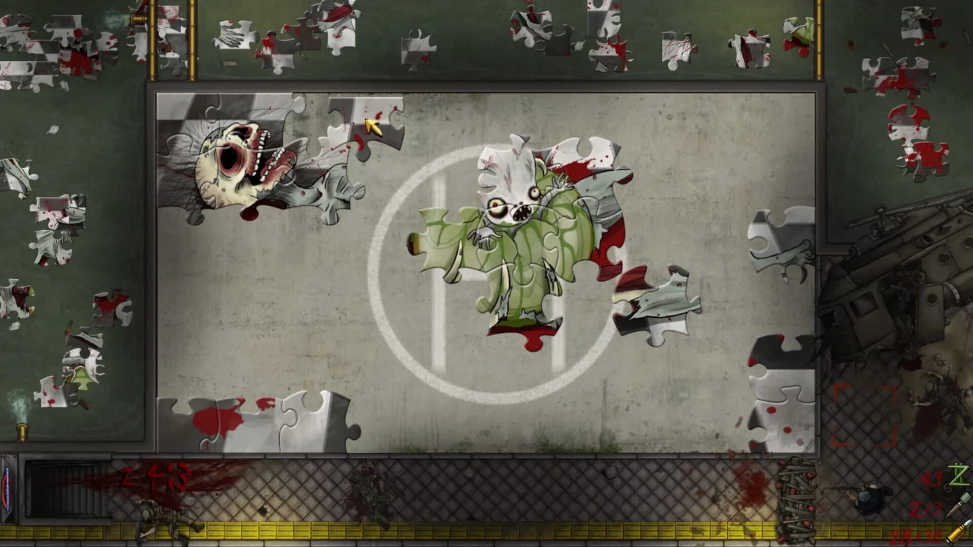 Pixel Puzzles: UndeadZ screenshot 3