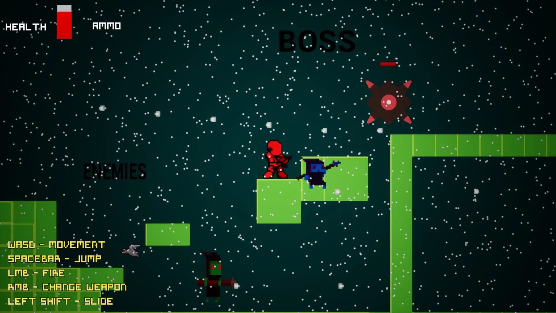 Pixel Robot Hunter screenshot 2
