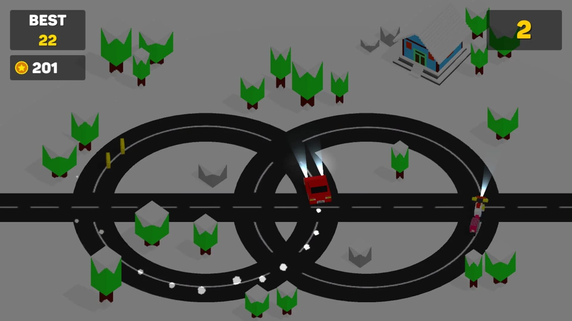 Pixel Traffic: Circle Rush screenshot 2