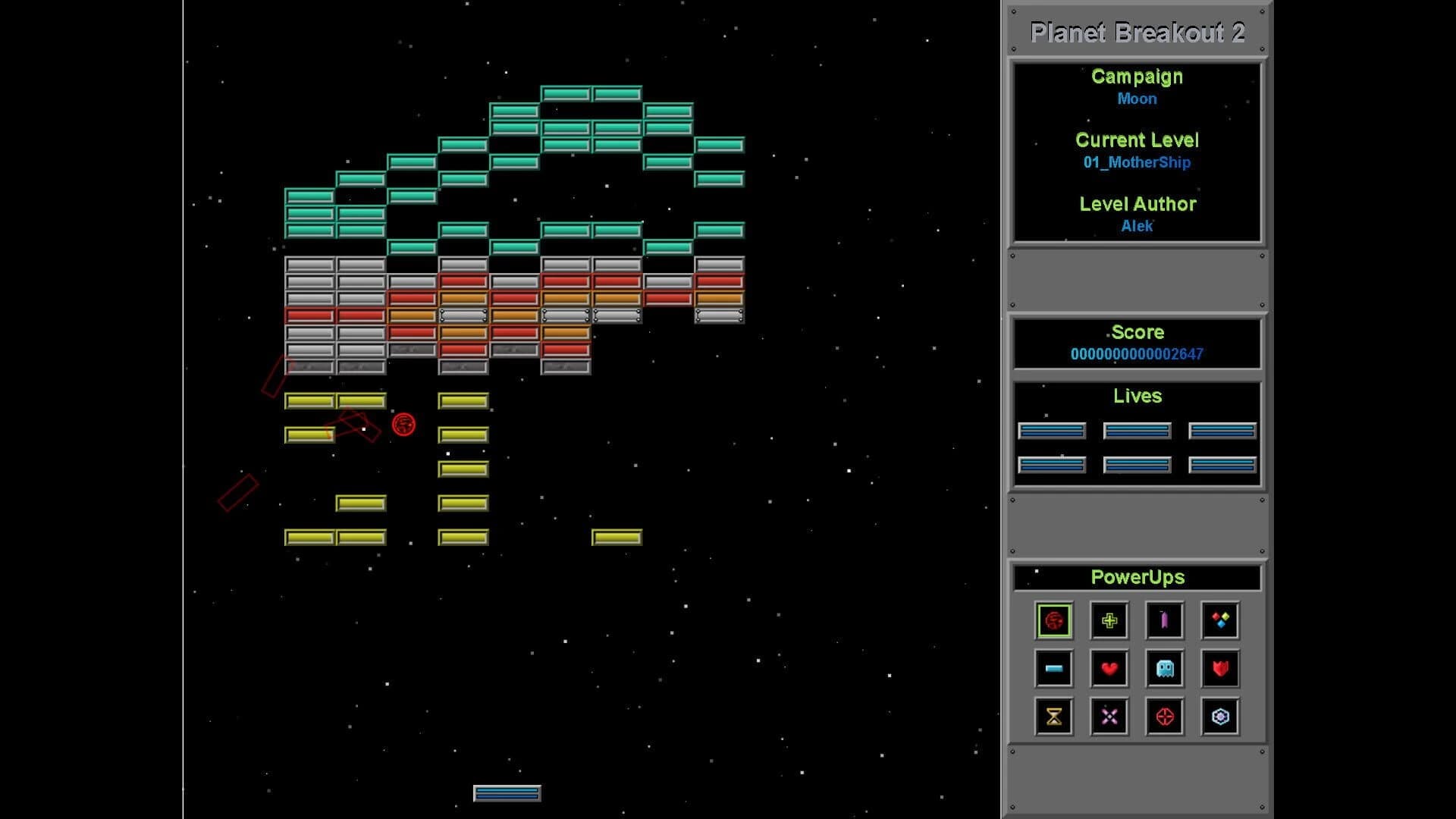 Planet Breakout 2 screenshot 1