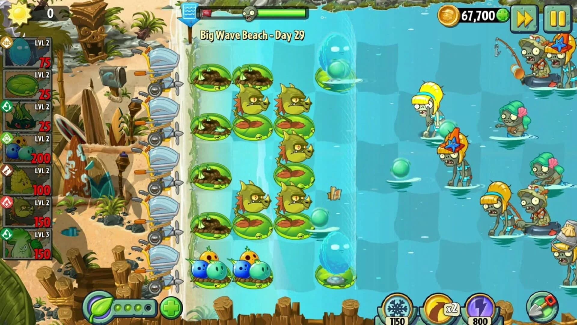 Plants vs. Zombies 2: It's About Time screenshot 2