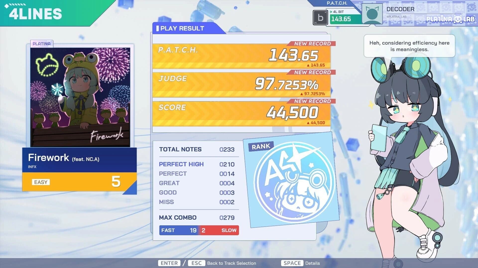 Platina: Lab screenshot 4