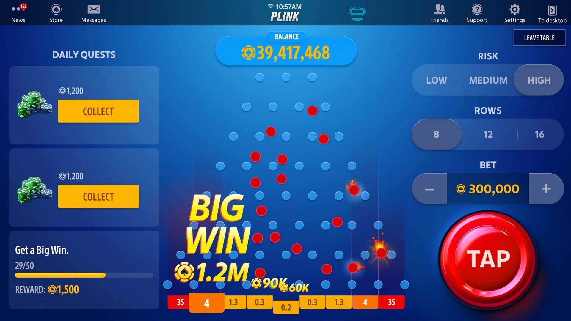 Plink by Pokerist screenshot 5