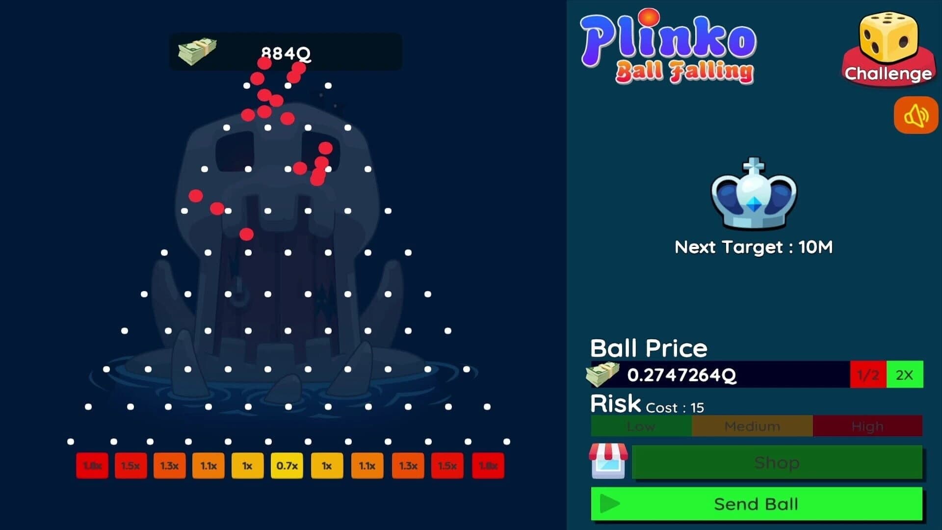 Plinko: Ball Falling screenshot 2