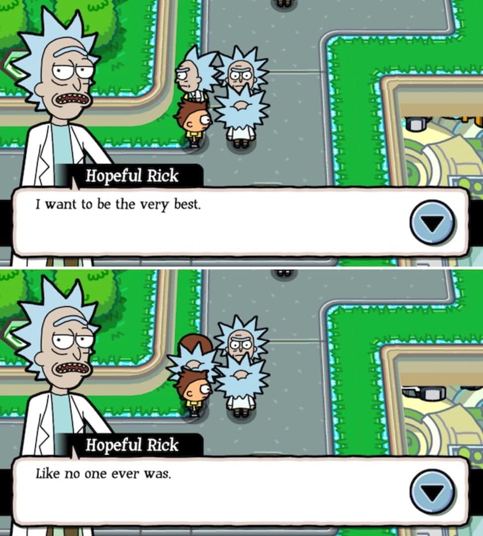 Pocket Mortys screenshot 1